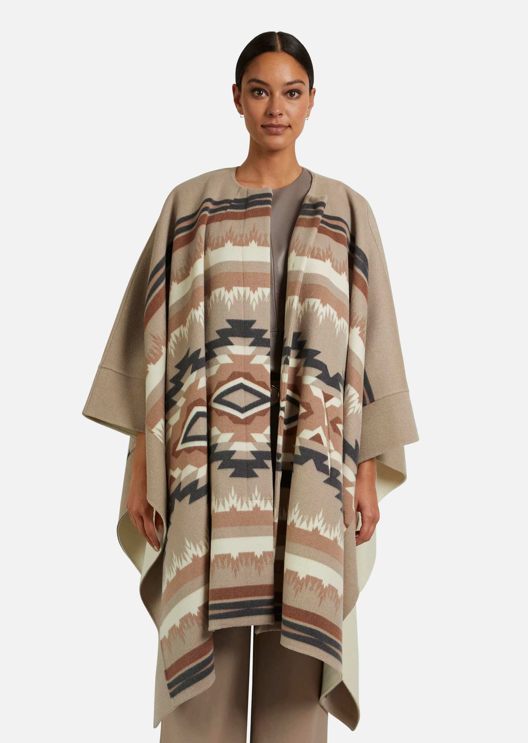 MADELEINE Cape »Cape Doubleface-Cape mit Innenweste«