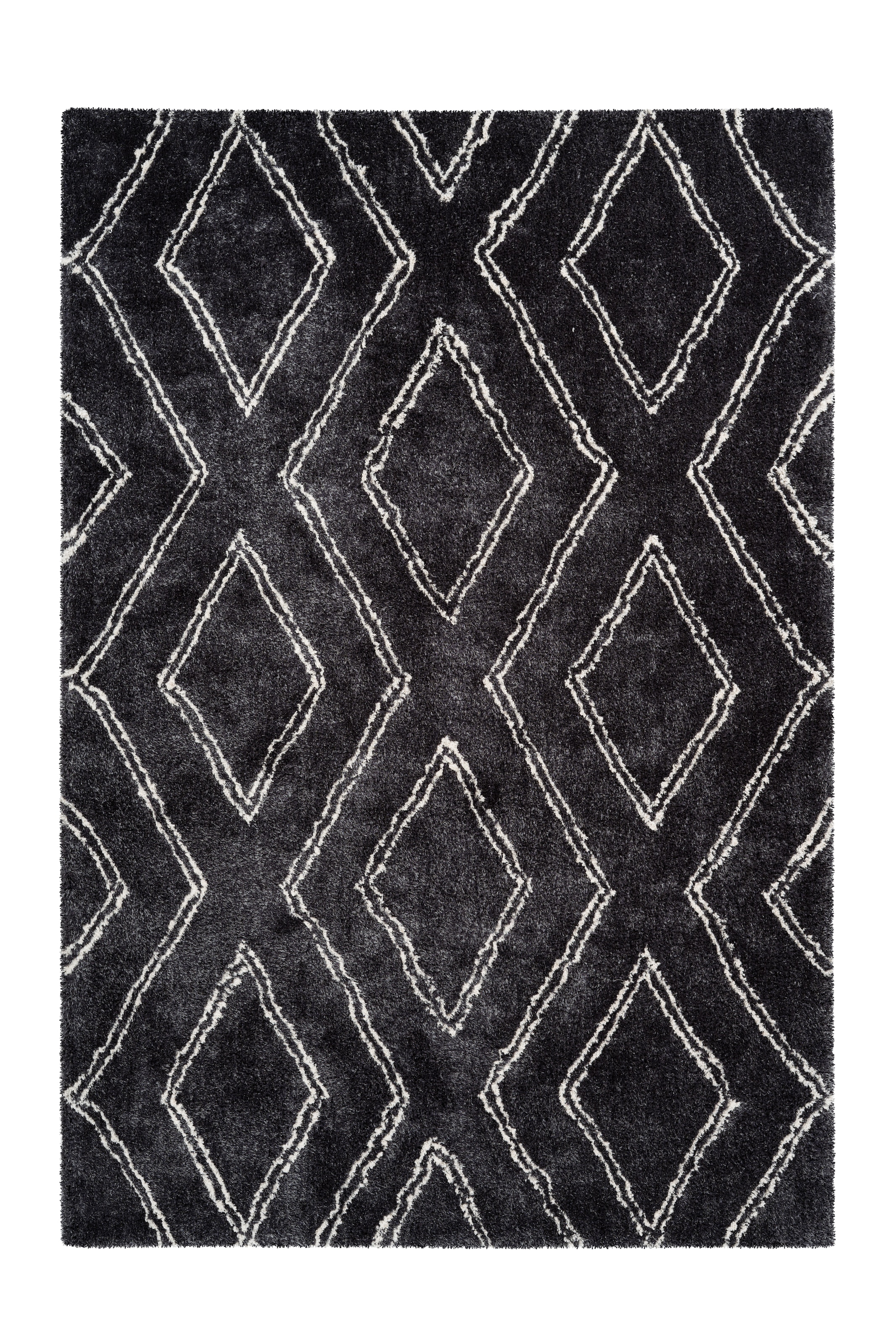 me gusta Teppich »Orlando 225« rechteckig 27 mm Höhe Weicher Hochflorteppich, dezent gestaltet ,Fußbodenheizung geeignet