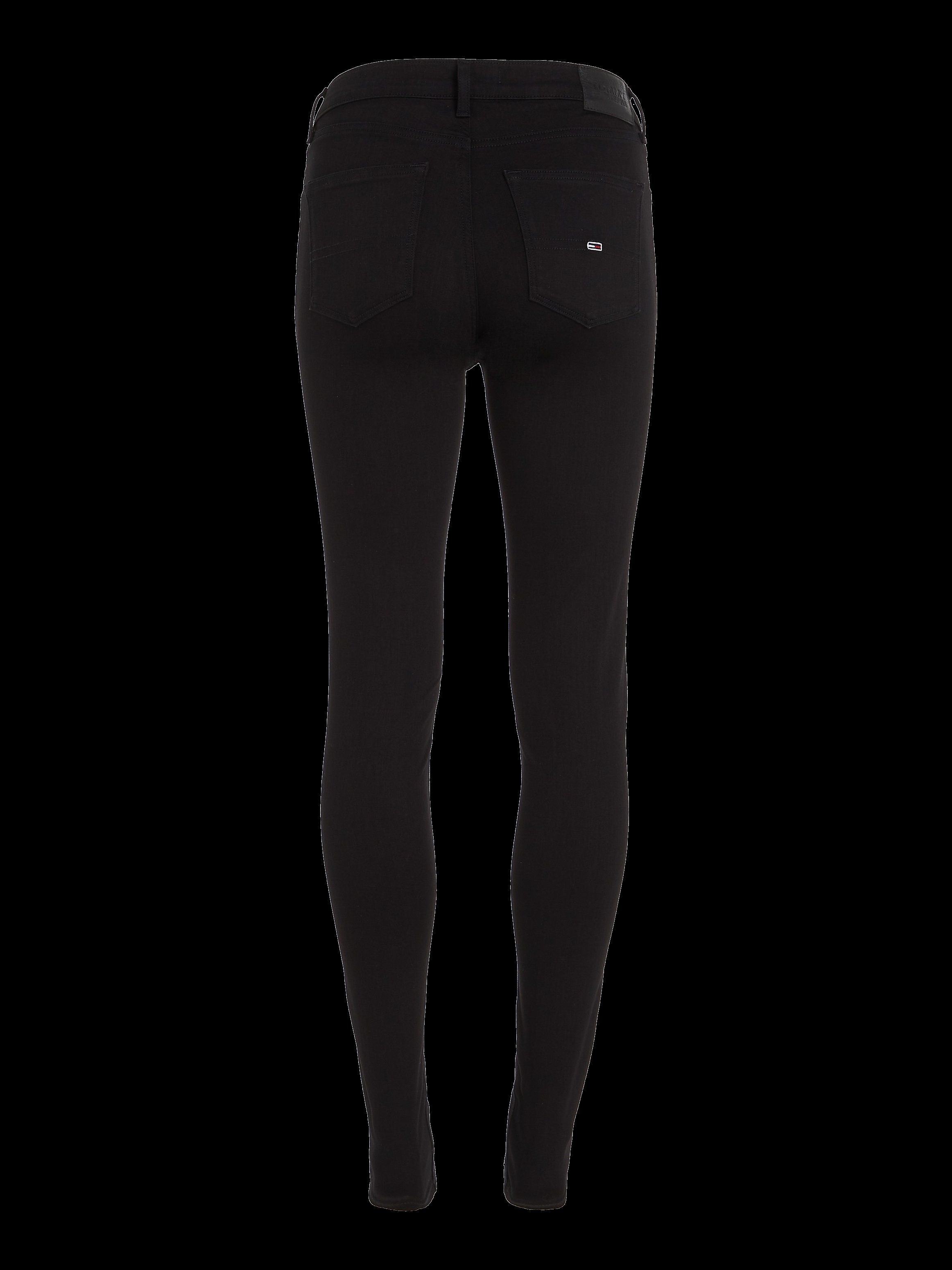 Tommy Jeans Skinny-fit-Jeans »Nora Mid Rise Skinny Fit«, mit Tommy Jeans Logo-Badge & Stickereien