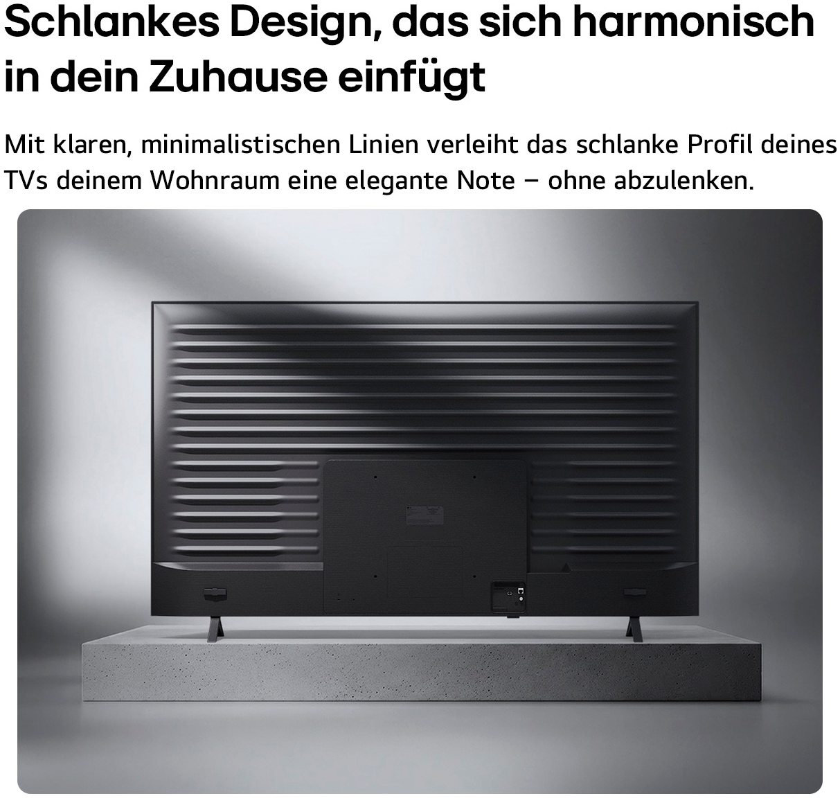 LG QNED-Fernseher »85QNED8MB6A« 215 cm/85 ″ Smart-TV