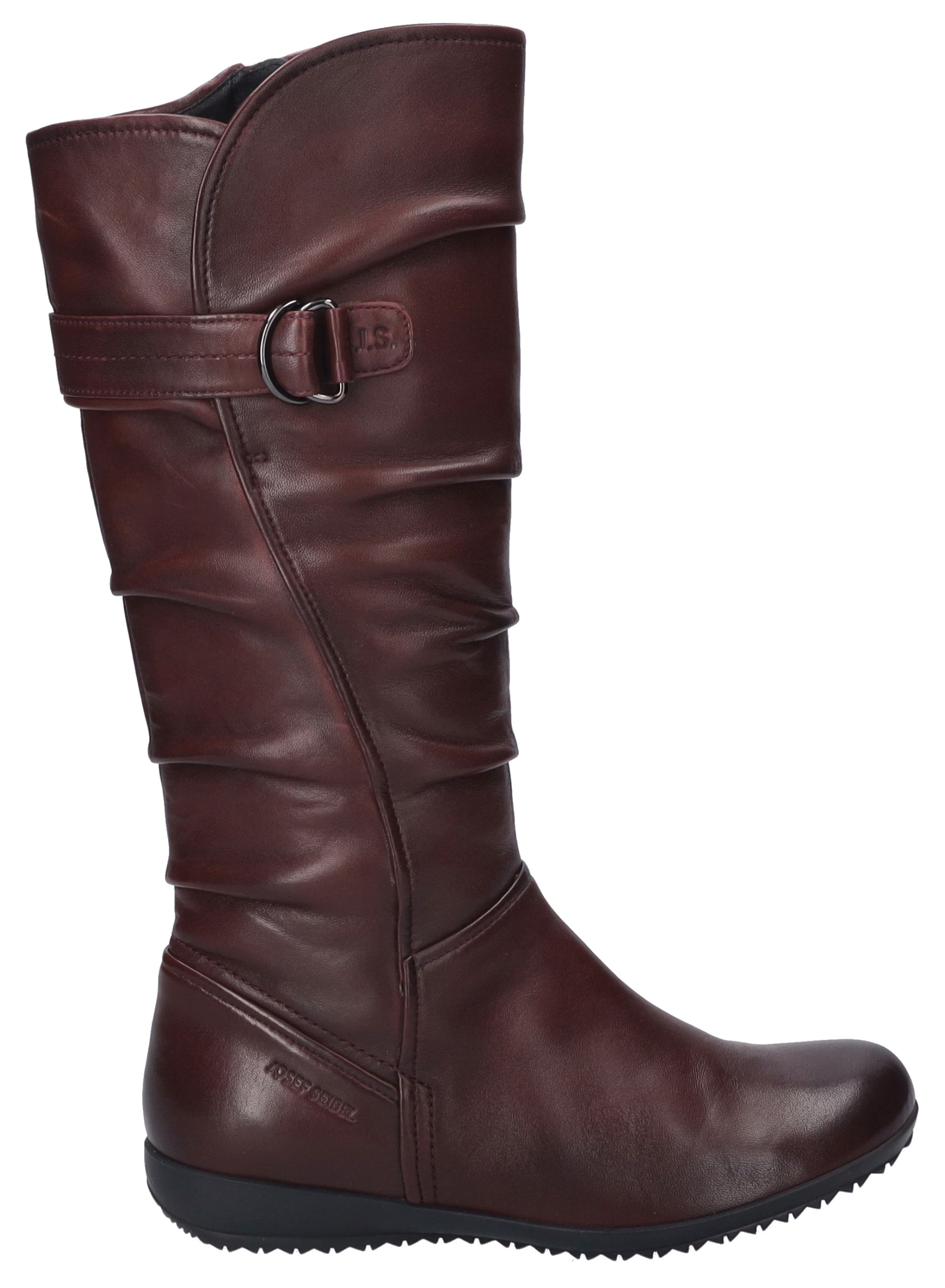 Josef Seibel Schlupfboots »Naly 23«, Stiefel, Schlupfstiefel, Winterstiefel mit Raffungen und XS-Schaft
