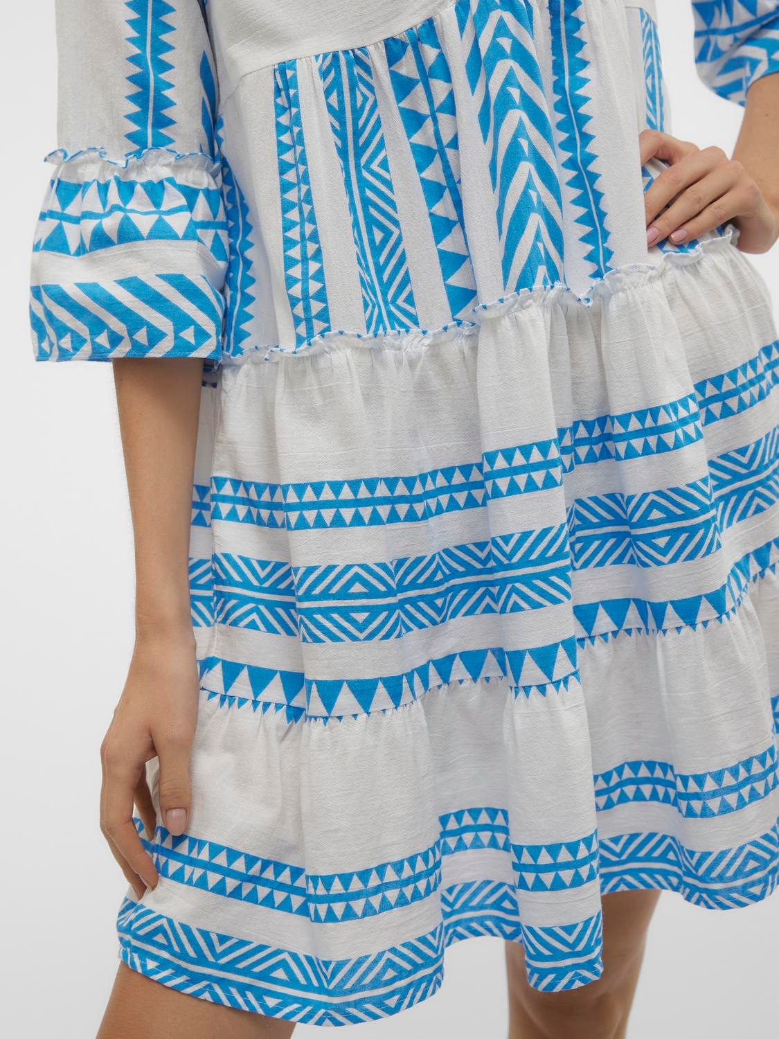 Vero Moda Tunikakleid »VMDICTHE 3/4 TUNIC EXP«, Sommerkleid, mit Volant