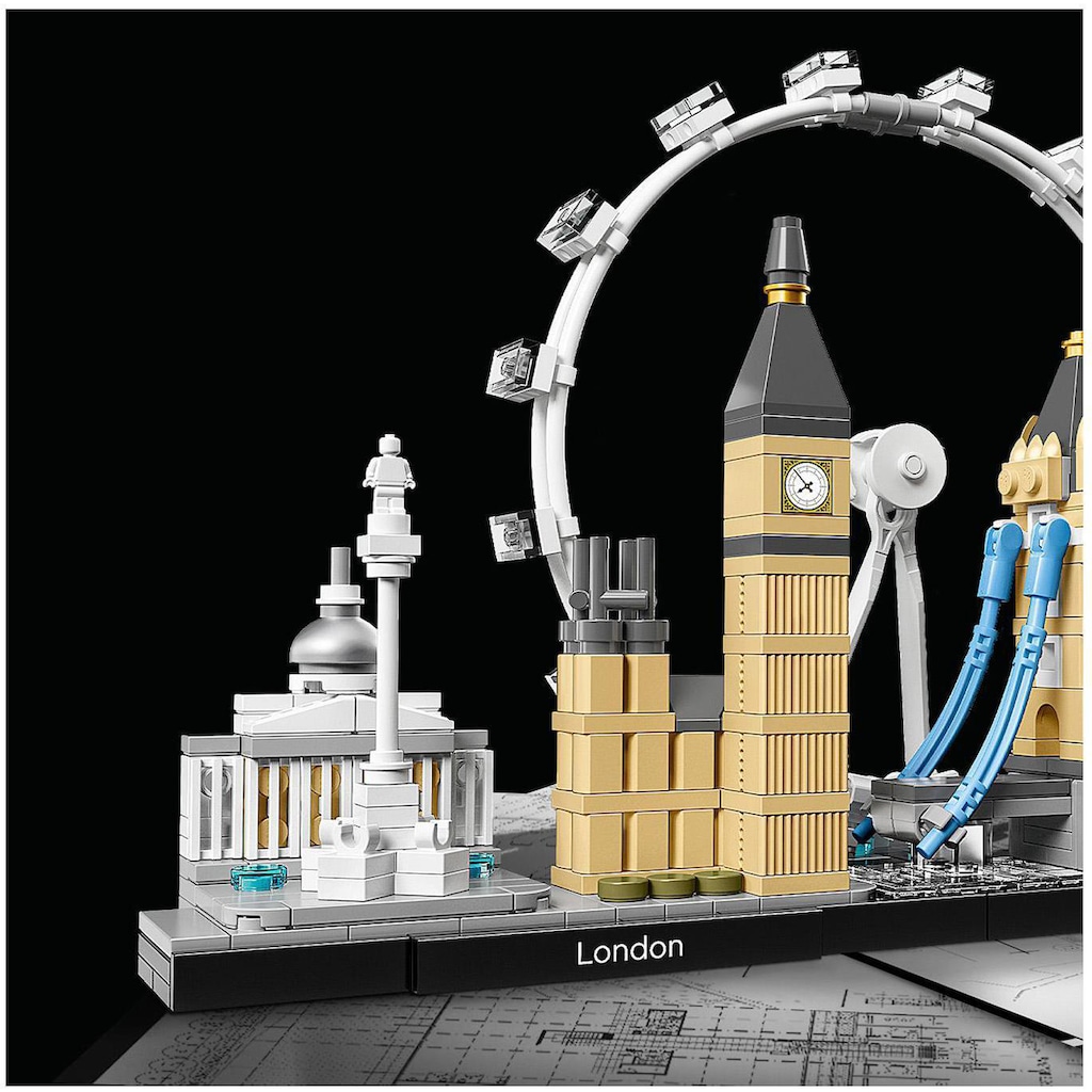 LEGO® Konstruktionsspielsteine »London (21034), LEGO® Architecture«, (468 St.), Made in Europe