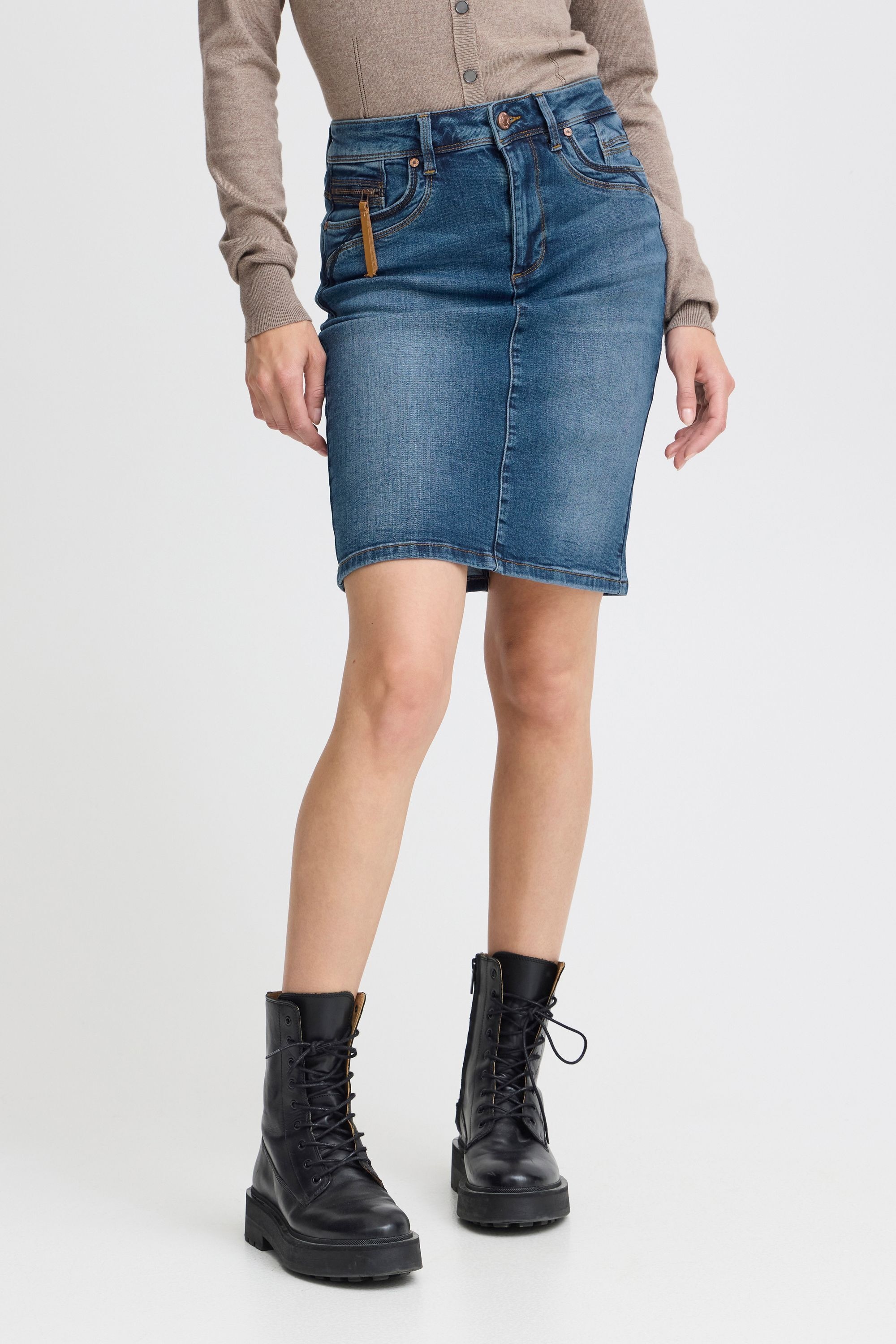 Pulz Jeans Jeansrock »Jeansrock PZKAROLINA HW Skirt«