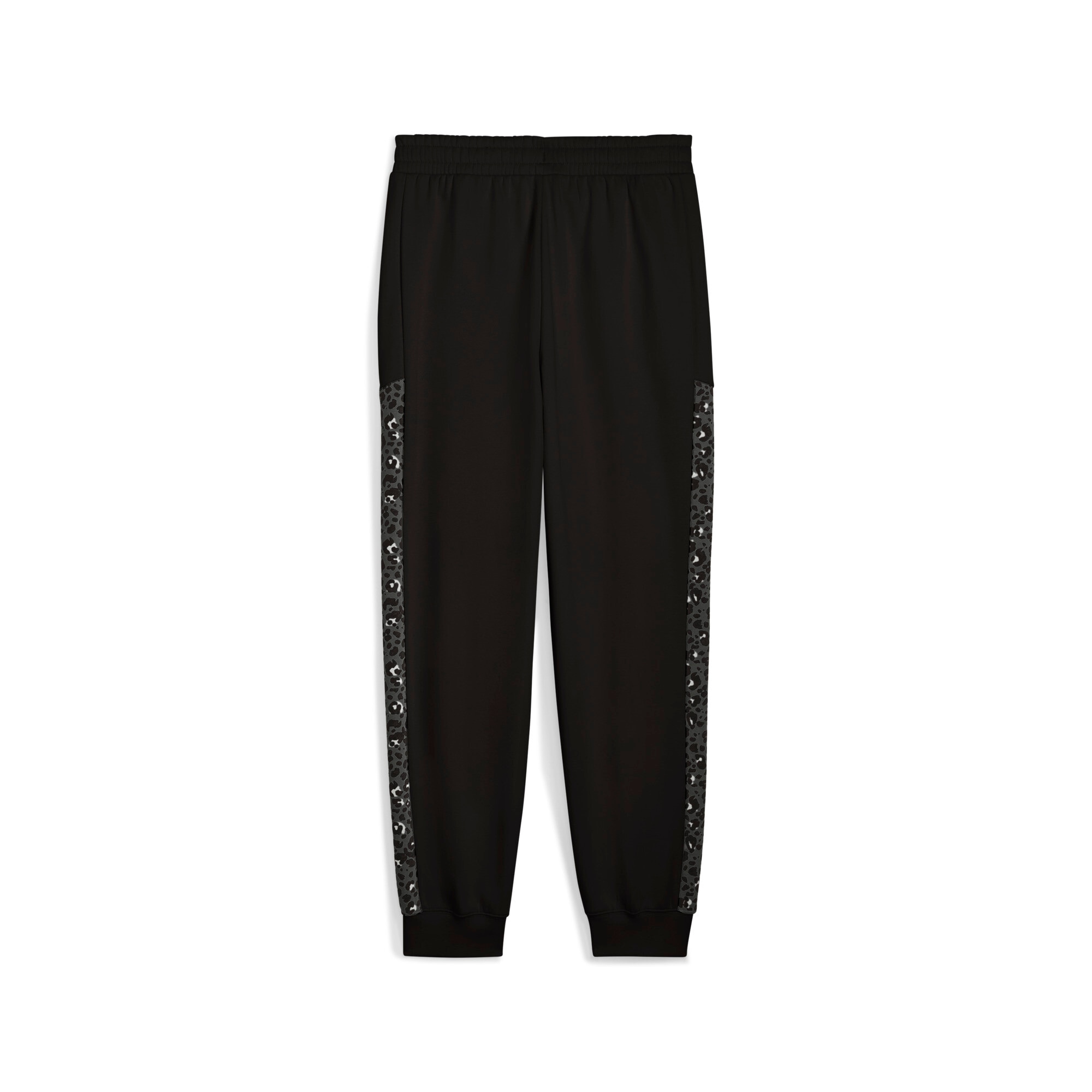 PUMA Trainingshose »ESS GRAPHIC ANIMAL COMFORT HIGH-WAIST SWEATPANTS FL CL«  sportlicher Stil, für vielseitige Aktivitäten, mit Eingrifftaschen