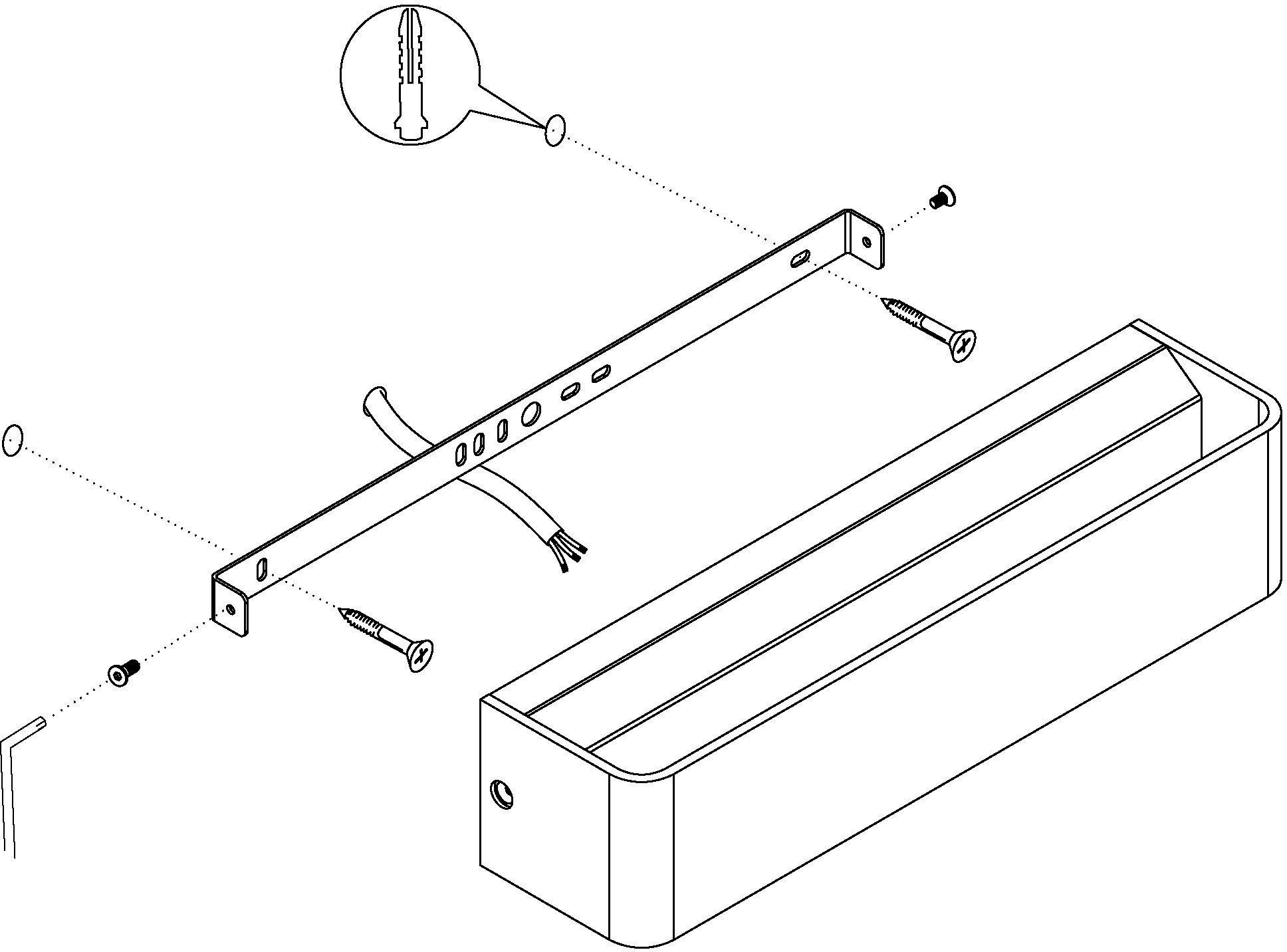 EGLO Wandleuchte »SANIA 4« LED-Board 1 Stk. Warmweiß Wohnzimmer, Esszimmer, Flur, minimalistisch, indirektes Licht,36,5x8cm