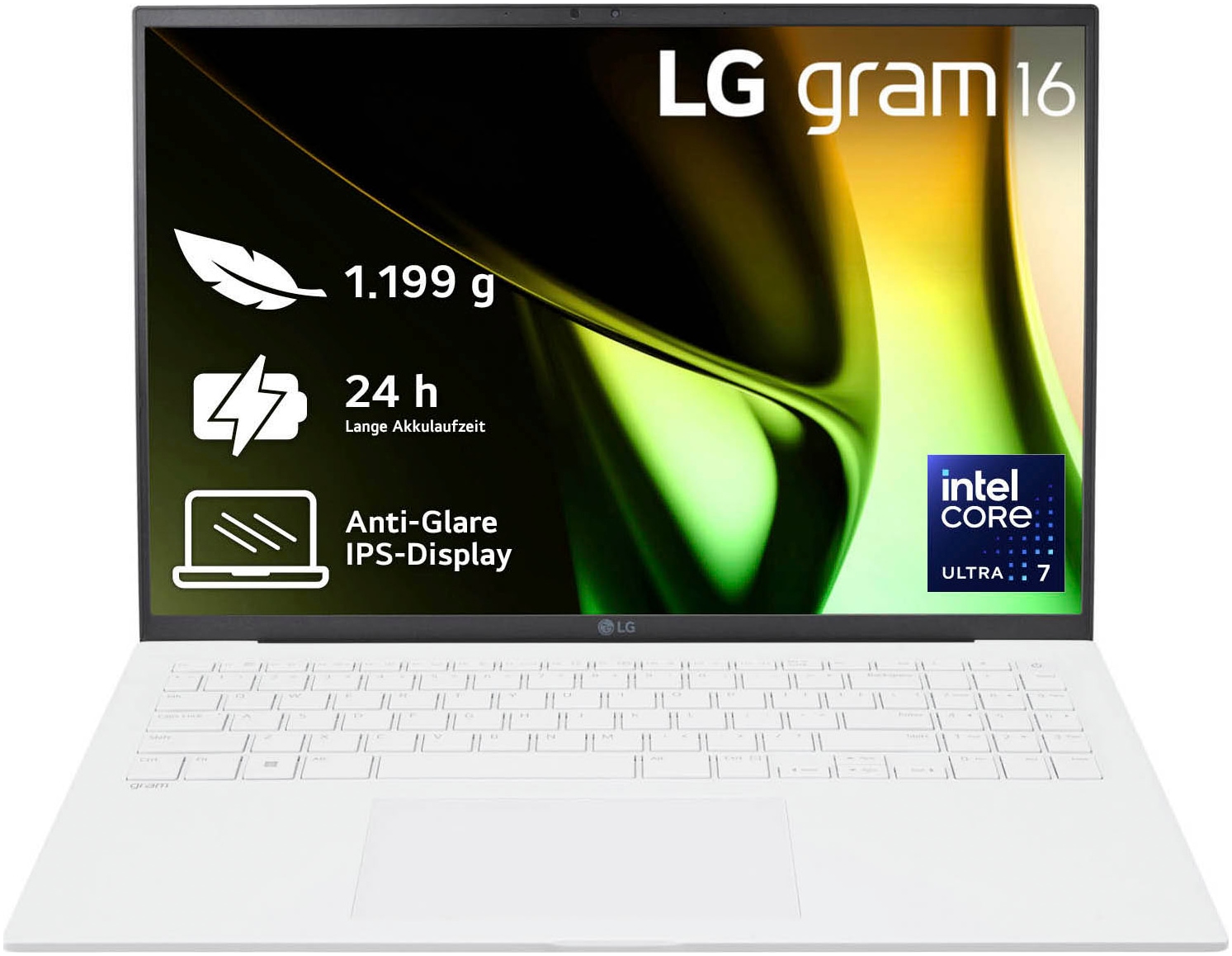 Business-Notebook »Gram 16" Ultralight Laptop, IPS-Display, 16 GB RAM, Windows 11...