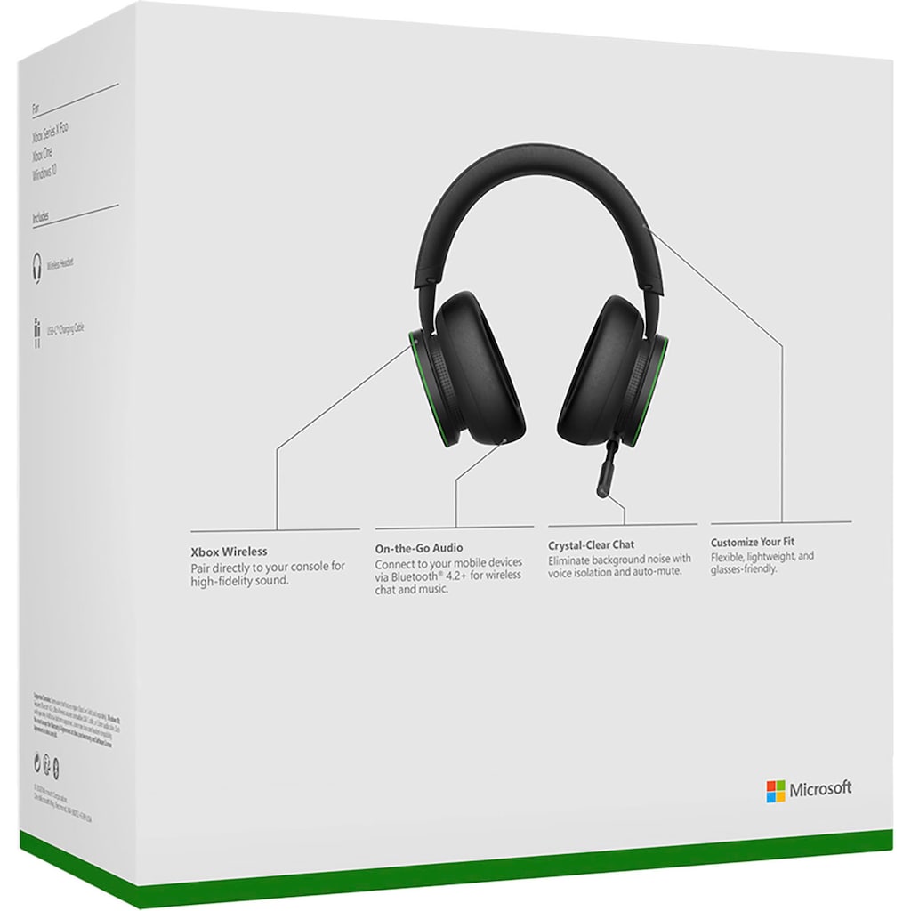 Xbox Headset »Wireless«, Rauschunterdrückung