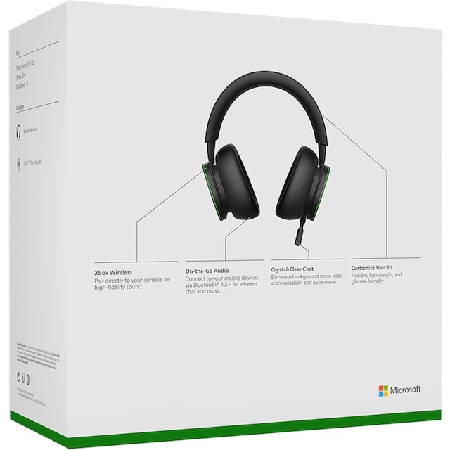 Xbox Headset »Wireless«, Rauschunterdrückung ➥ 3 Jahre XXL Garantie |  UNIVERSAL