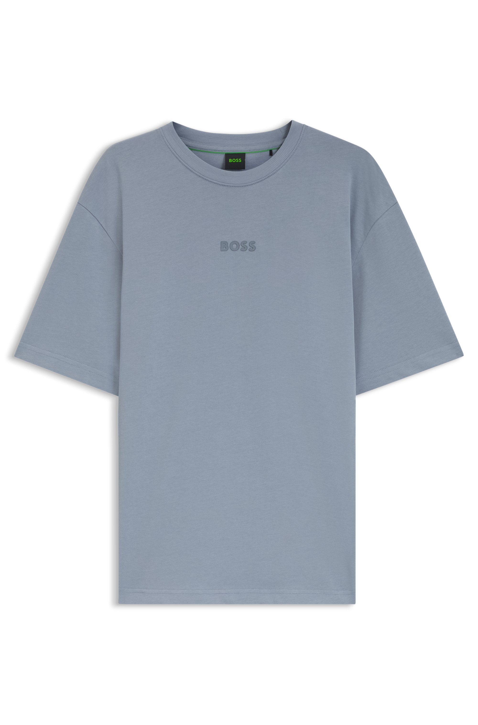BOSS GREEN T-Shirt »Tee 10 Relaxed Fit« Rundhalsausschnitt, relaxed Fit, reine Baumwolle