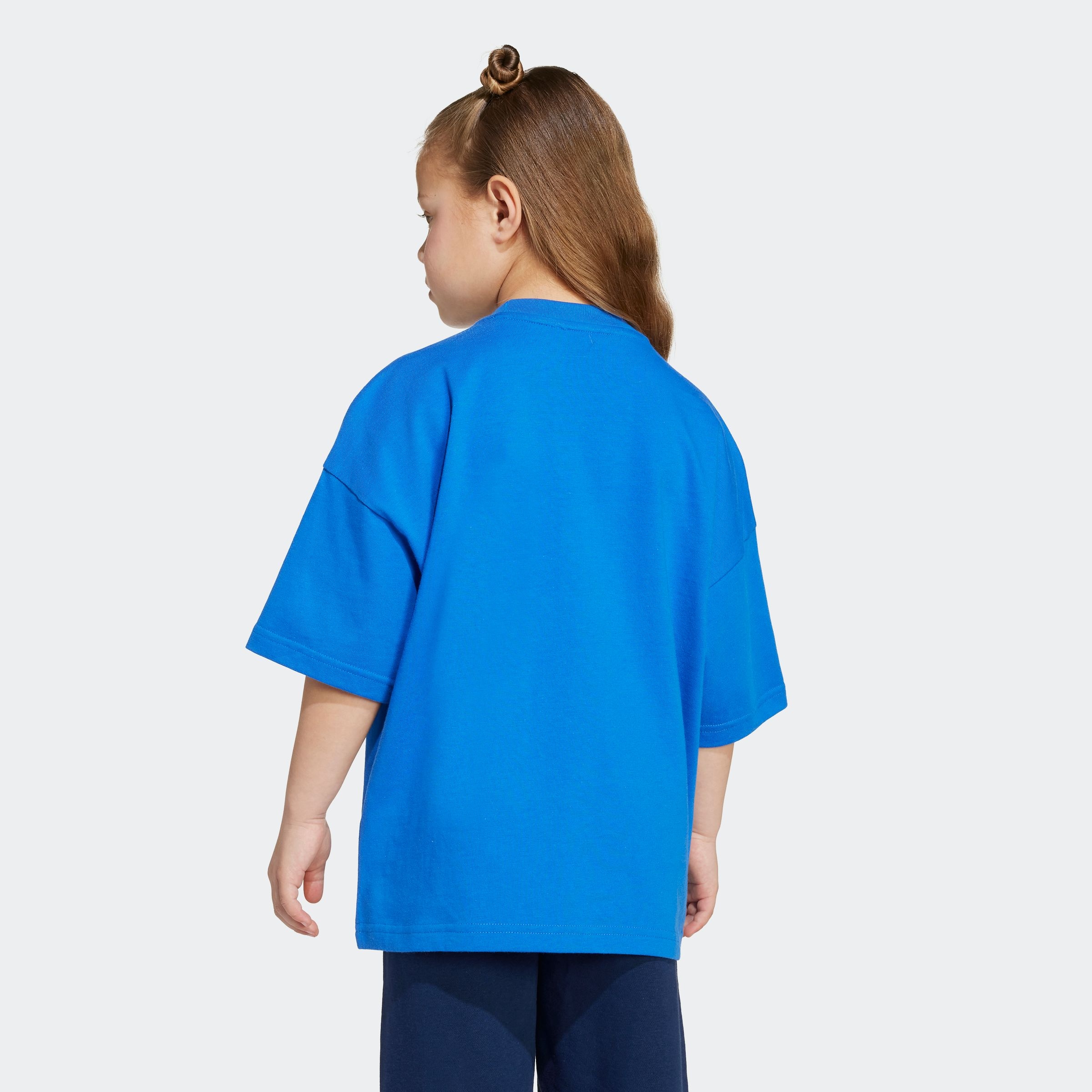 adidas Originals T-Shirt »TREFOIL TEE« lockere Passform, für Kinder, aus Baumwolle, mit Single Jersey