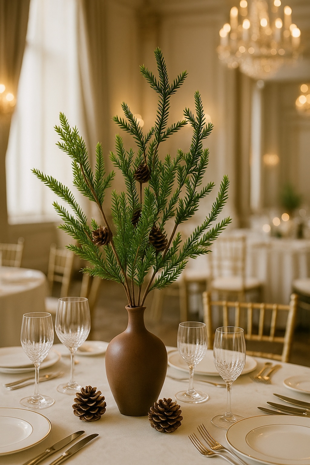I.GE.A. Kunstzweig »Tannenbusch« Künstlicher Tannenzweig Dekozweig Weihnachtsdeko Kranz Floristik