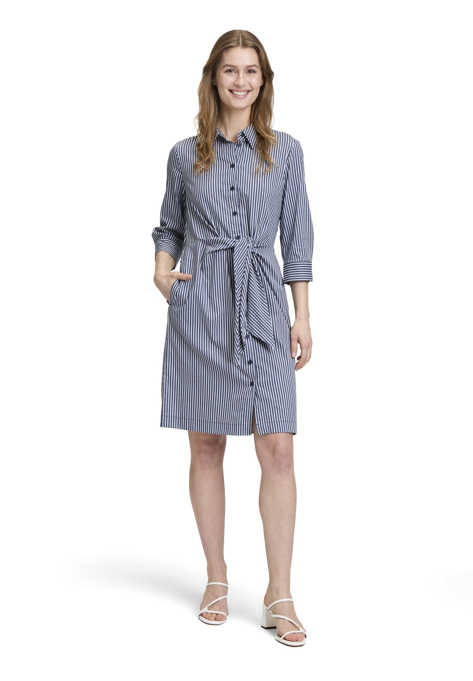 Betty&Co Hemdblusenkleid »Hemdblusenkleid mit Eingrifftaschen«