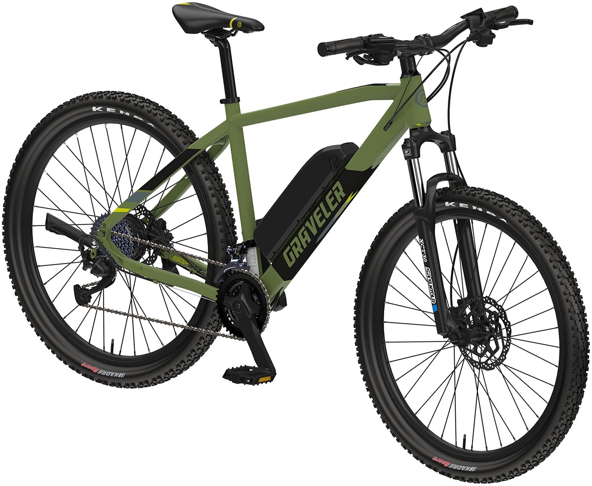 Prophete E-Bike »Graveler 27.5“«, 24 Gang, Shimano, Acera, Heckmotor 250 W