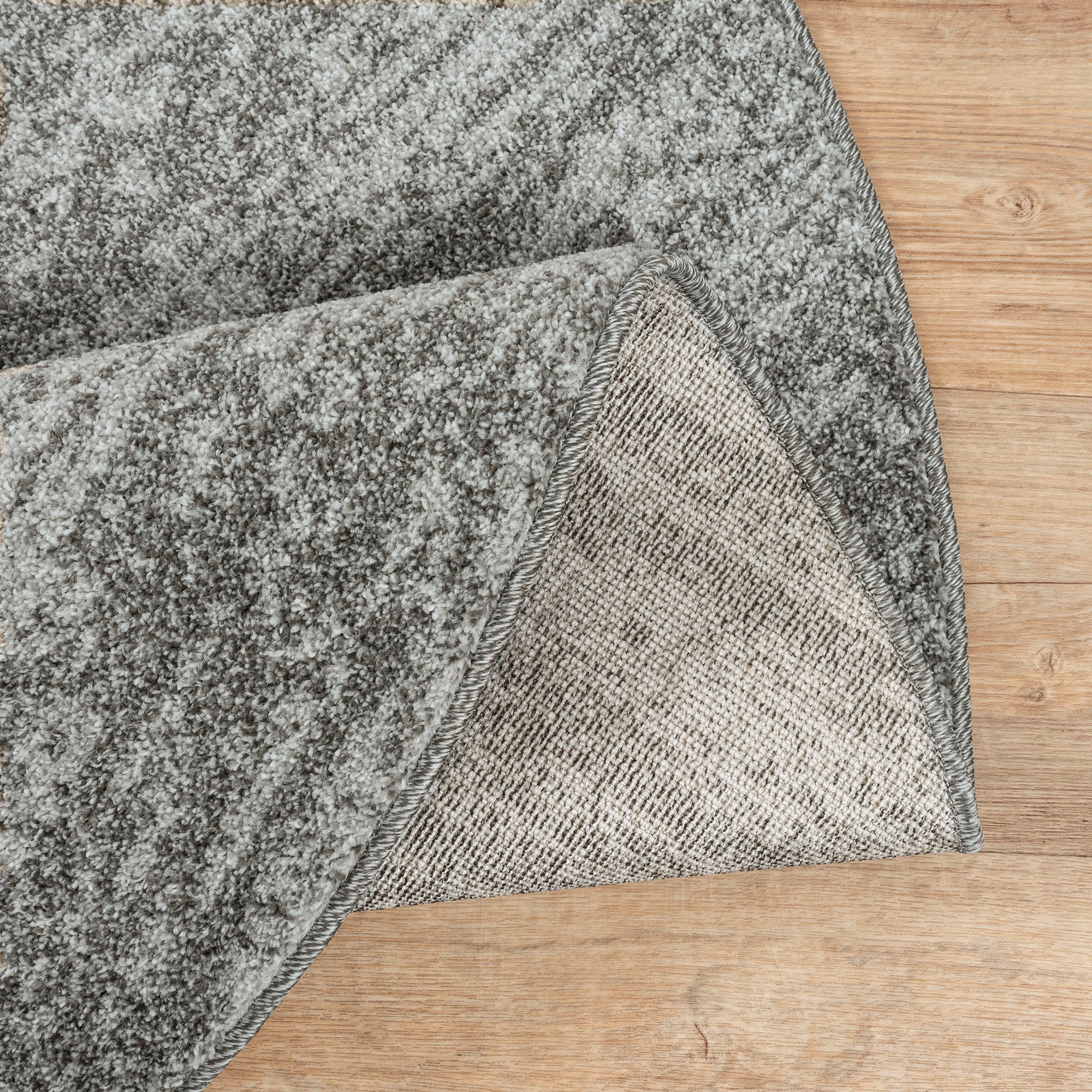Sanat Teppich »Oslo« rund 10 mm Höhe Kurzflor, Wohnzimmer, Schlafzimmer, fussbodenheizungsgeeignet