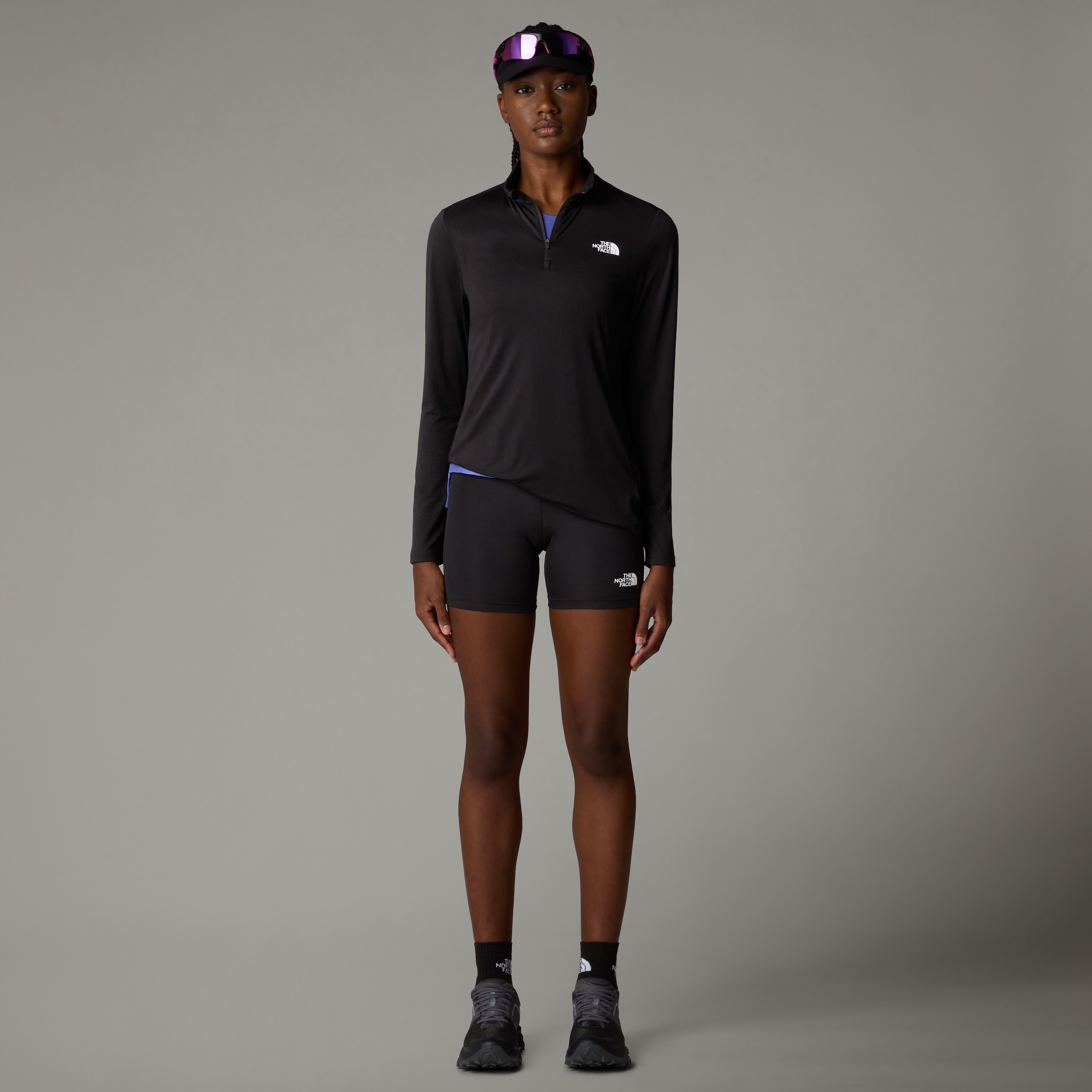 The North Face Funktionsshirt »W FLEX ¼ ZIP TEE SLIM«, (1 tlg.)