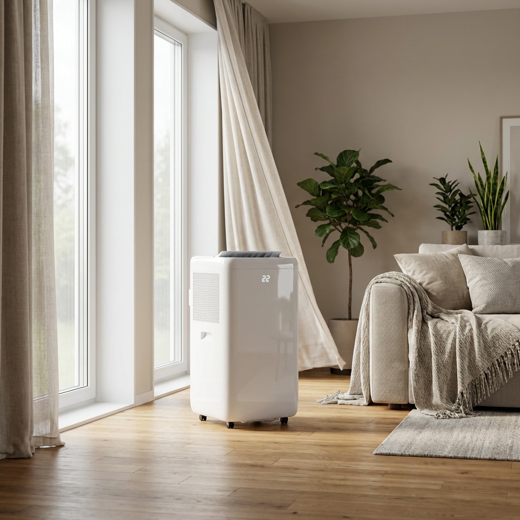 exquisit 4-in-1-Klimagerät »CM 31200 we, für Räume bis zu 23m²« Ganzjähriger Komfort mit Kühlen, Heizen, Entfeuchten und Lüften