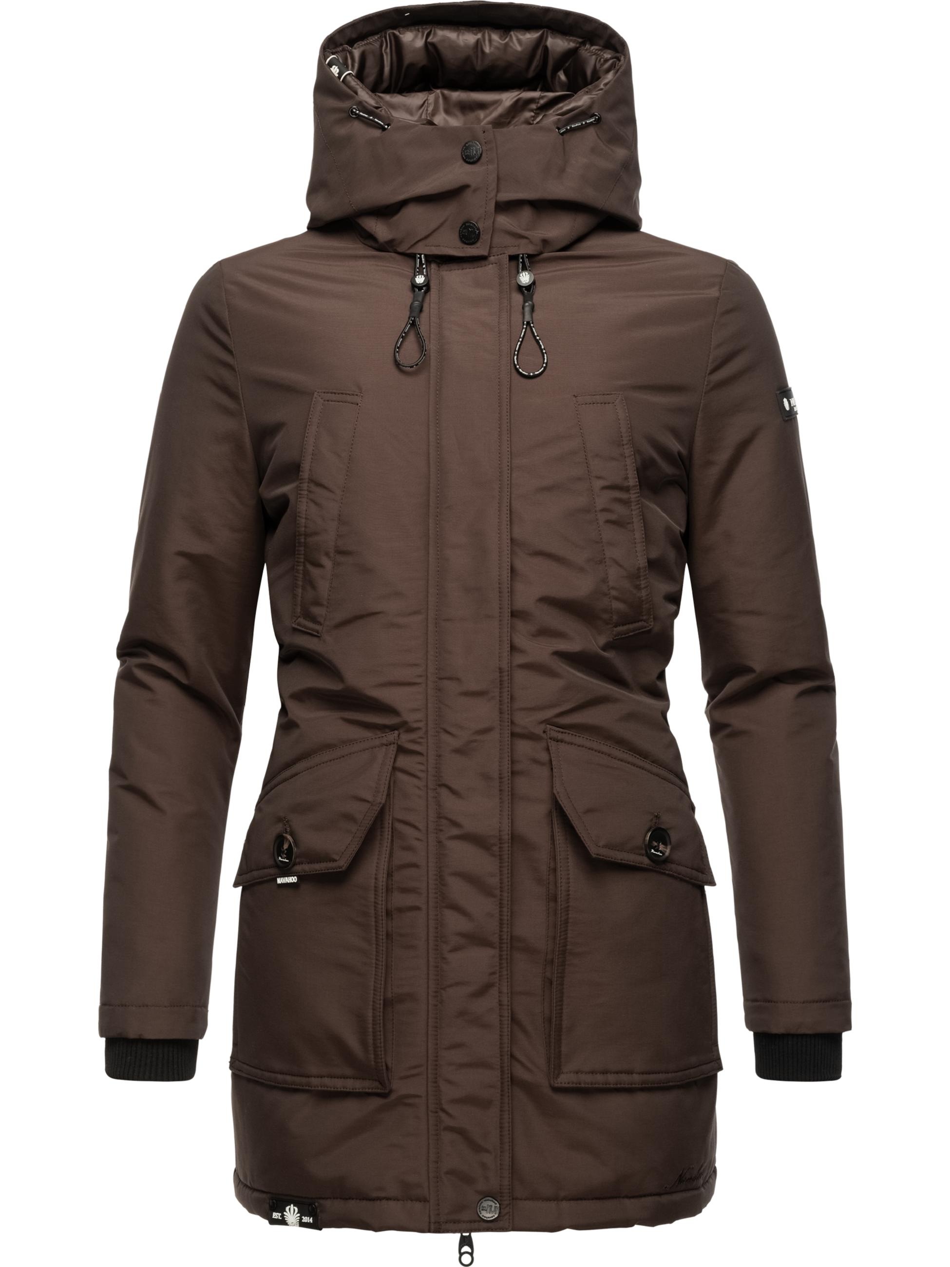 Navahoo Winterjacke »Winterjacke Blizzardstorm«, mit Kapuze