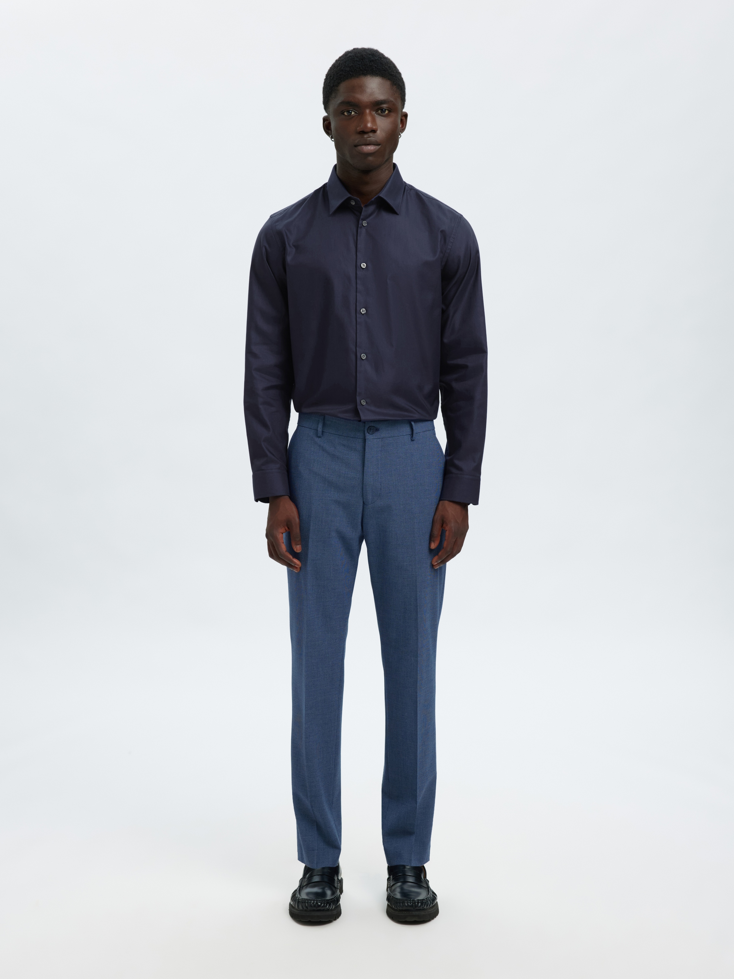 SELECTED HOMME Langarmhemd »SLHSLIMCLARK SHIRT LS NOOS«