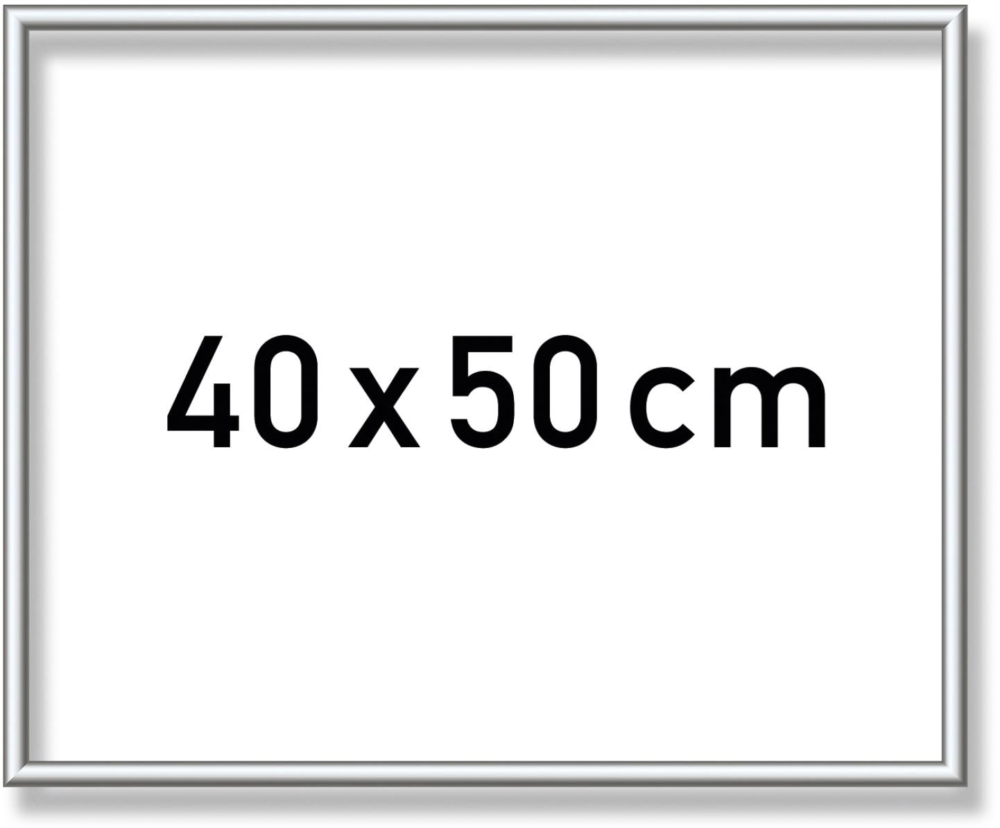 3 Made Garantie 40x50 UNIVERSAL cm, nach Zahlen, ➥ | XXL in »Malen silberfarben«, Bilderrahmen Jahre Germany Schipper