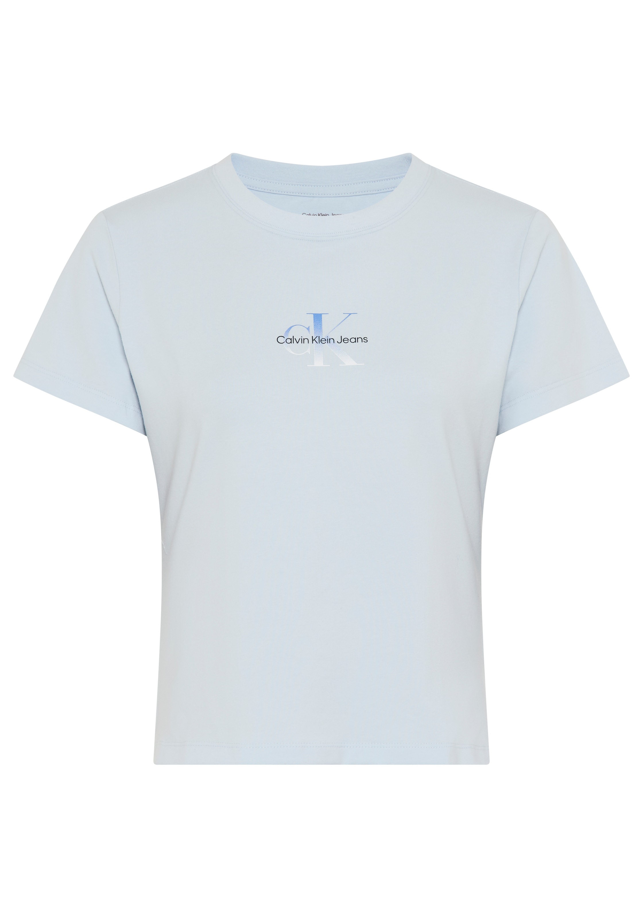 Calvin Klein Jeans T-Shirt »GRADIENT MONOLOGO SLIM TEE« Regular fit mit Rundhalsausschnitt