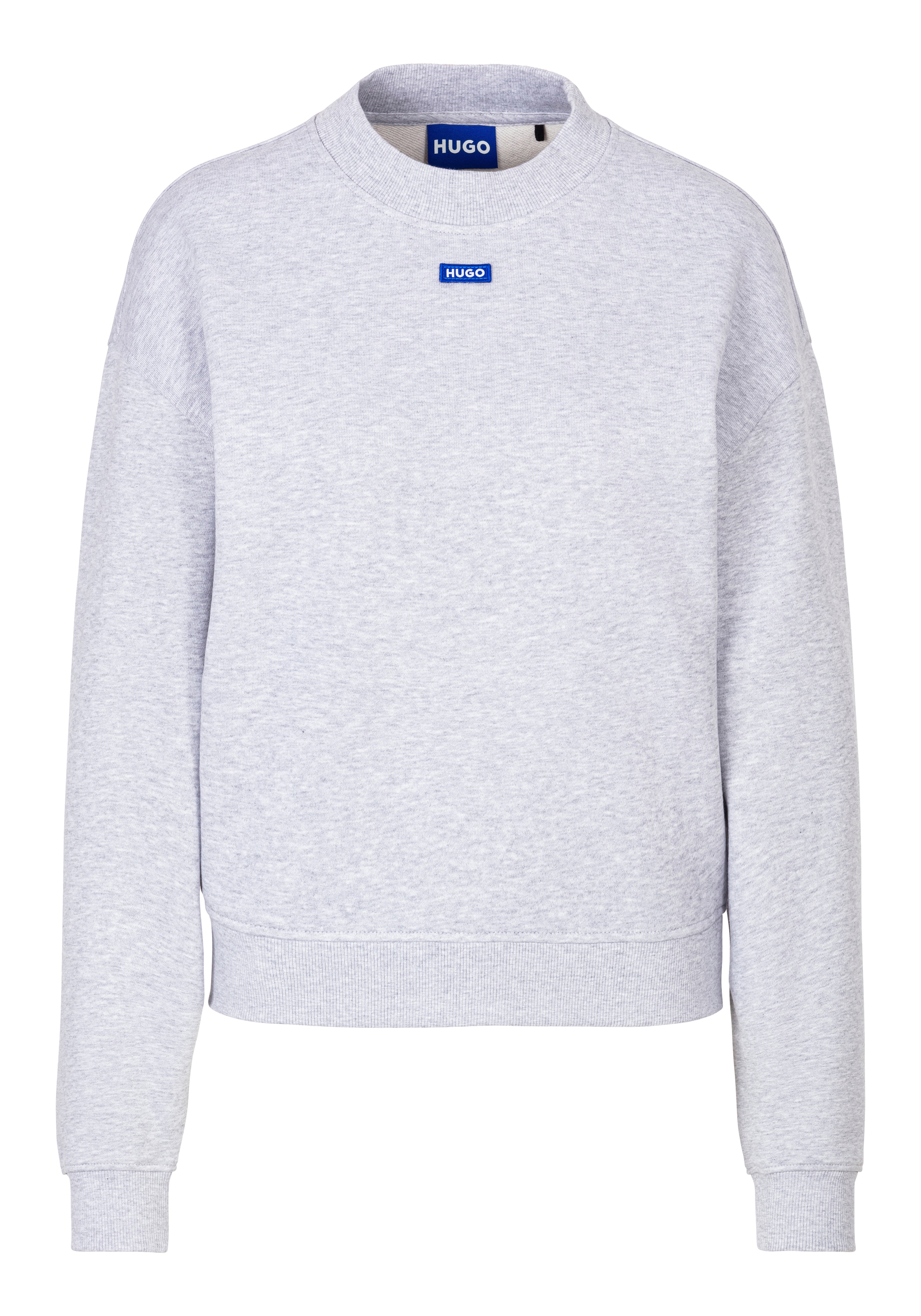 HUGO Blue Sweatshirt »Delessa«, mit Logoaufnäher