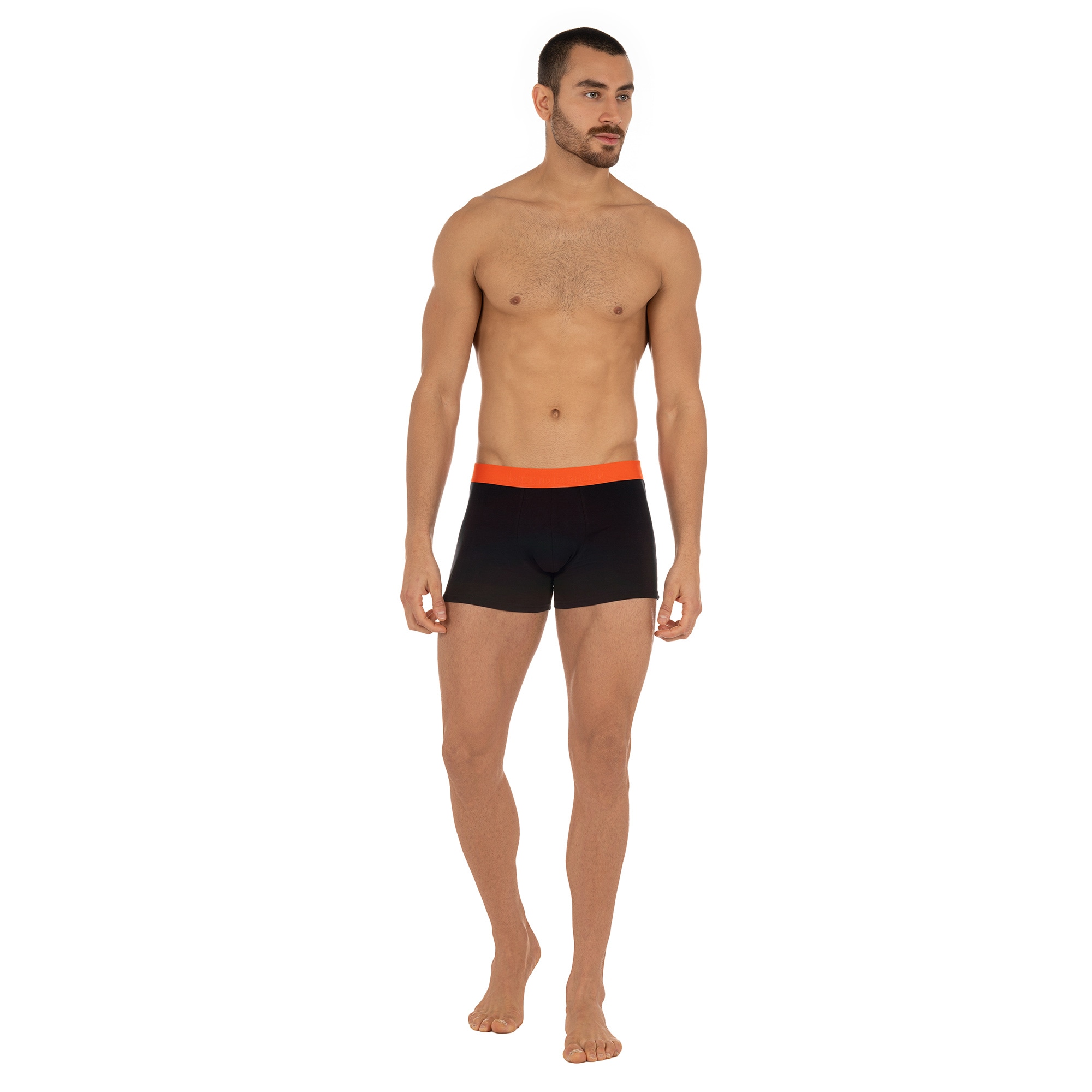 Bruno Banani Boxershorts »FLOWING«, (2er Pack), mit kontrastfarbenem Bündchen