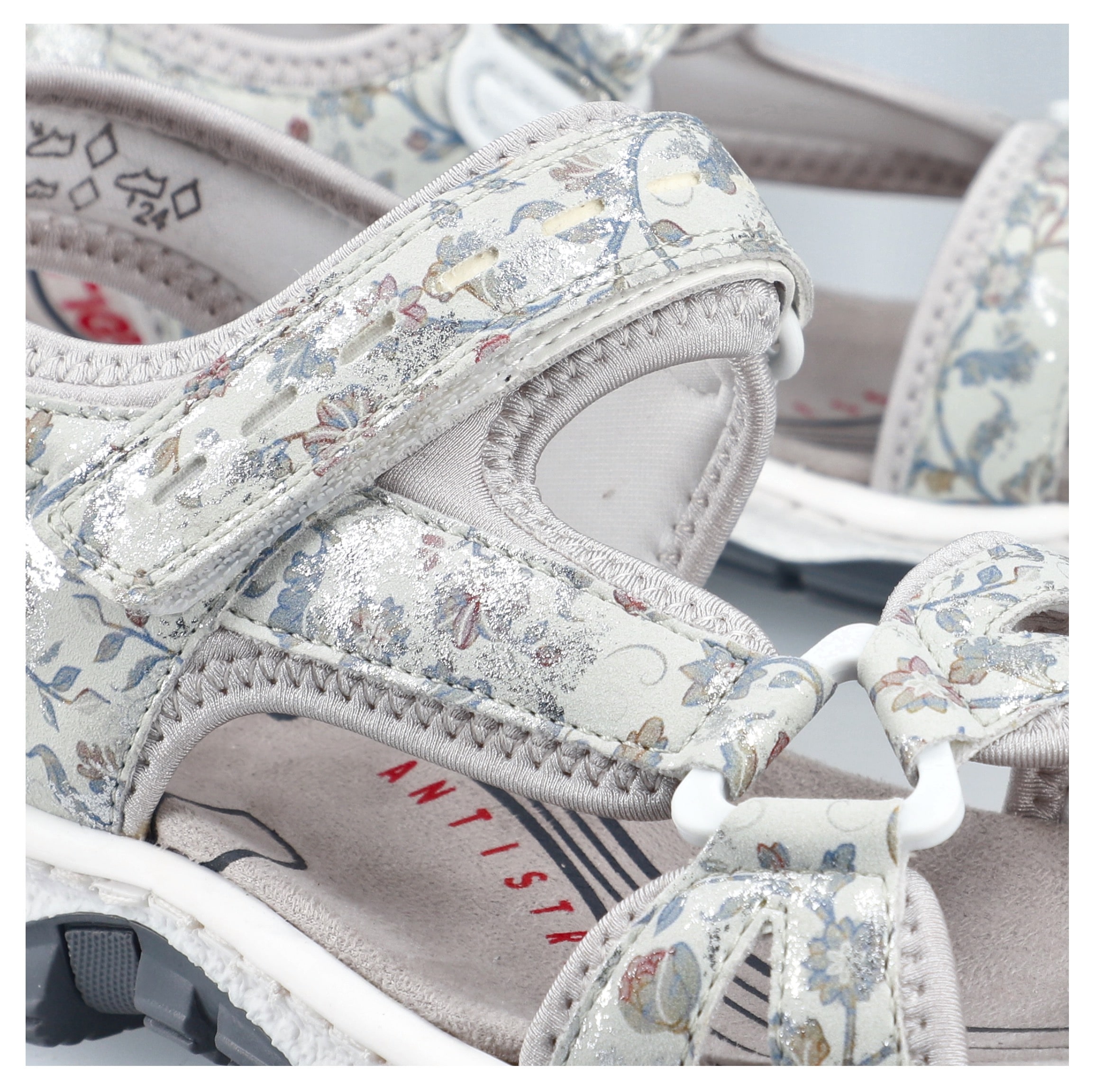 Rieker Riemchensandale  Sommerschuh, Sandalette, Outdoorschuh in Trekking-Optik