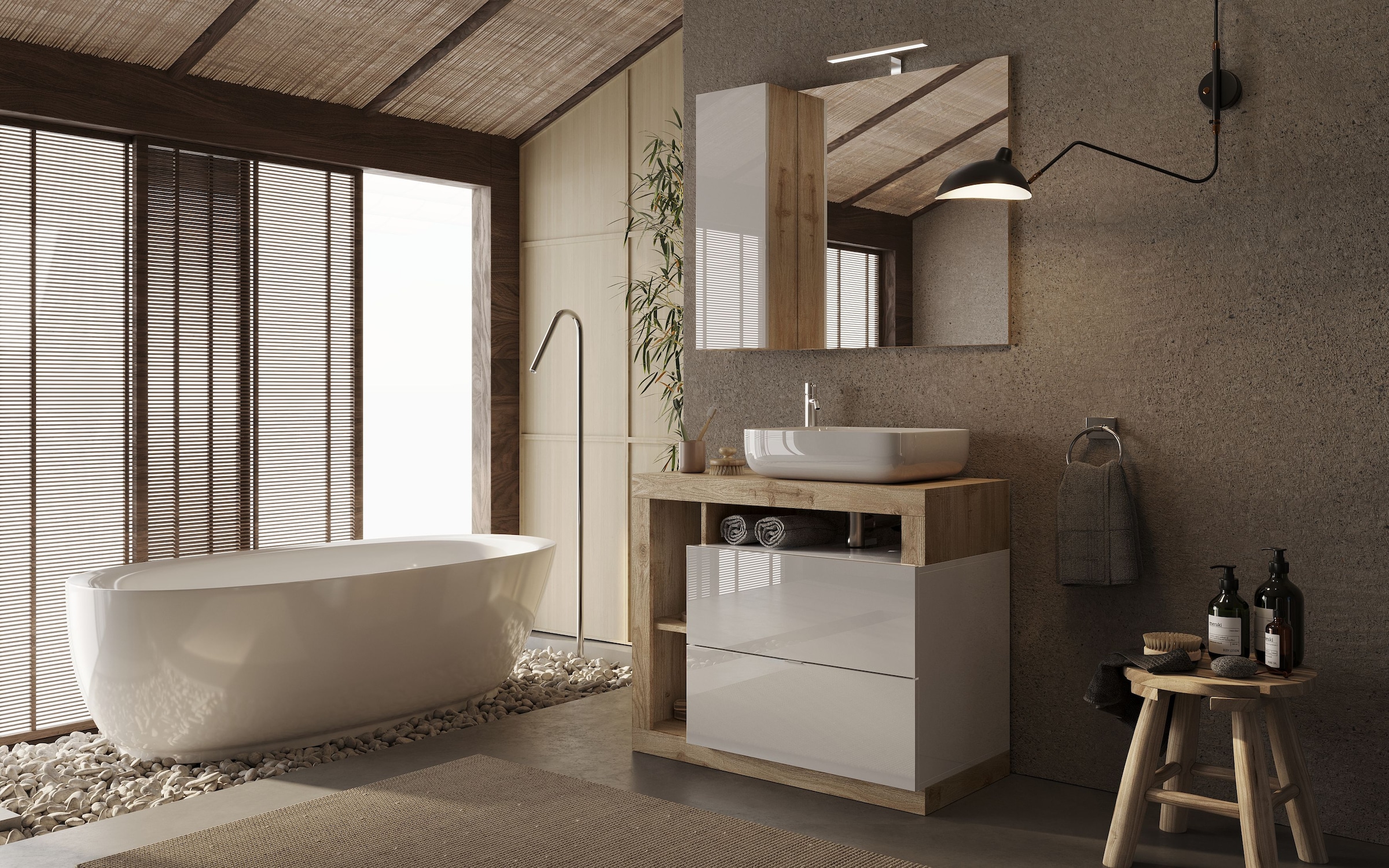 INOSIGN Highboard »Hamburg«, Breite 108 cm