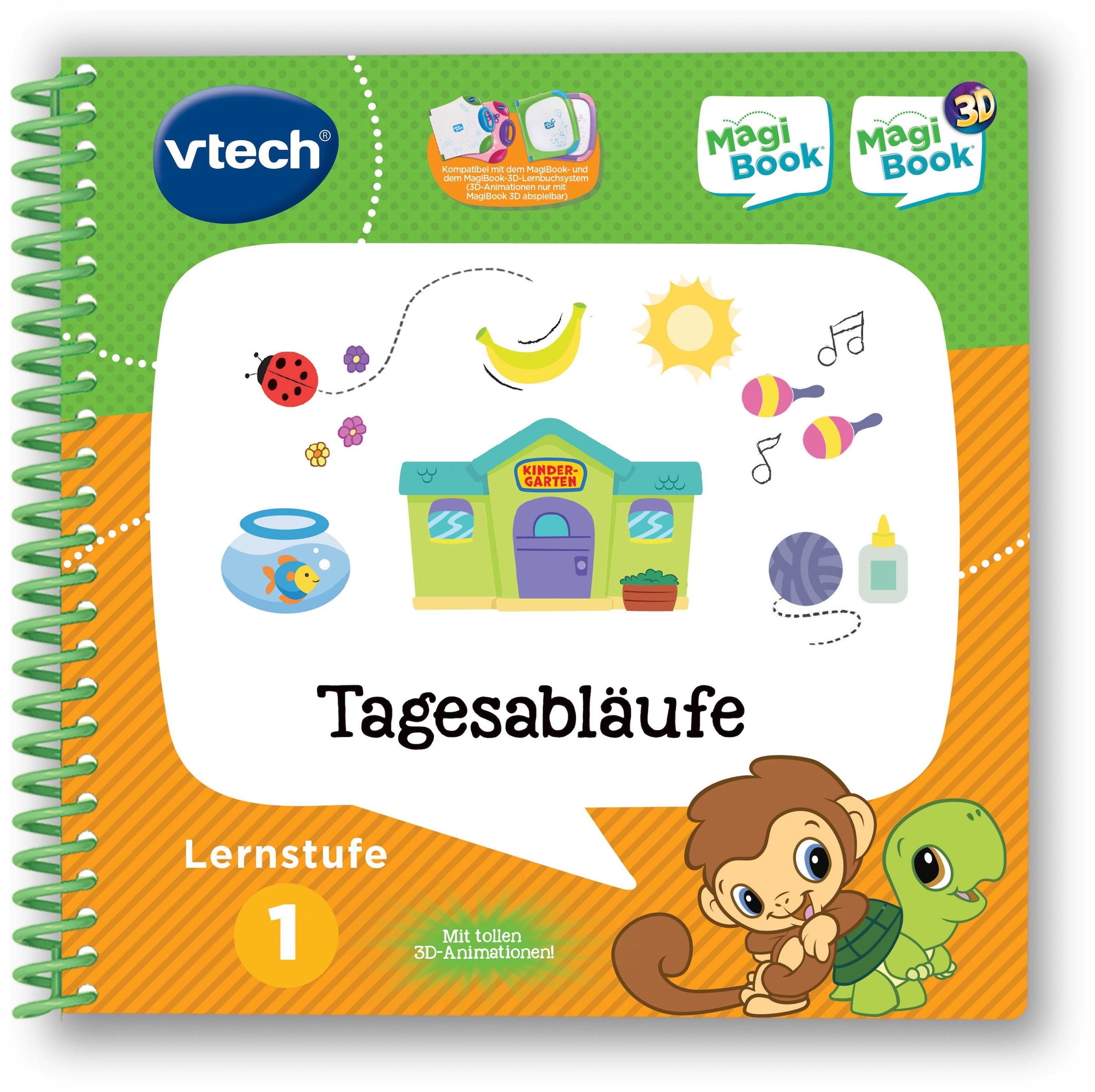 Vtech® Buch »MagiBook Lernstufe 2 - Kreativer Lernspaß in Krakelhausen« bei