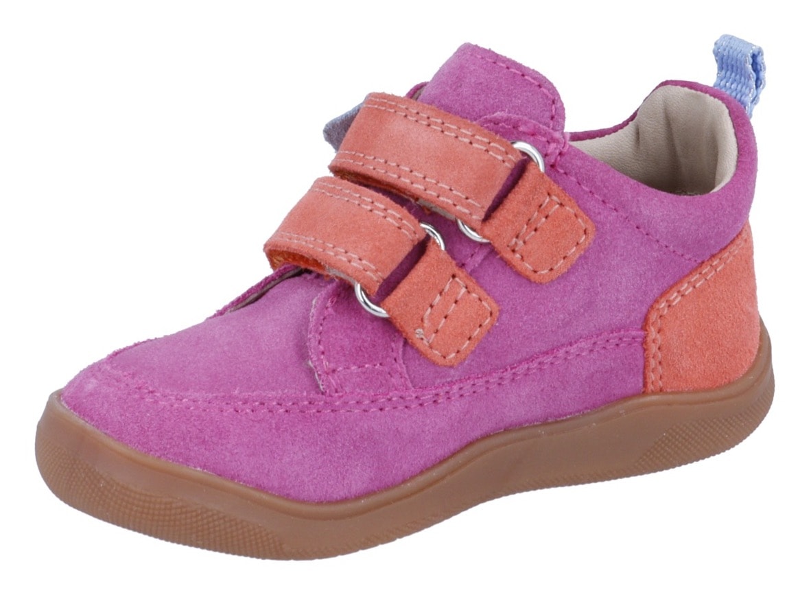 Richter Lauflernschuh »Samy WMS: mittel«, Sneaker im Colorblocking-Look, Größenschablone zum Download