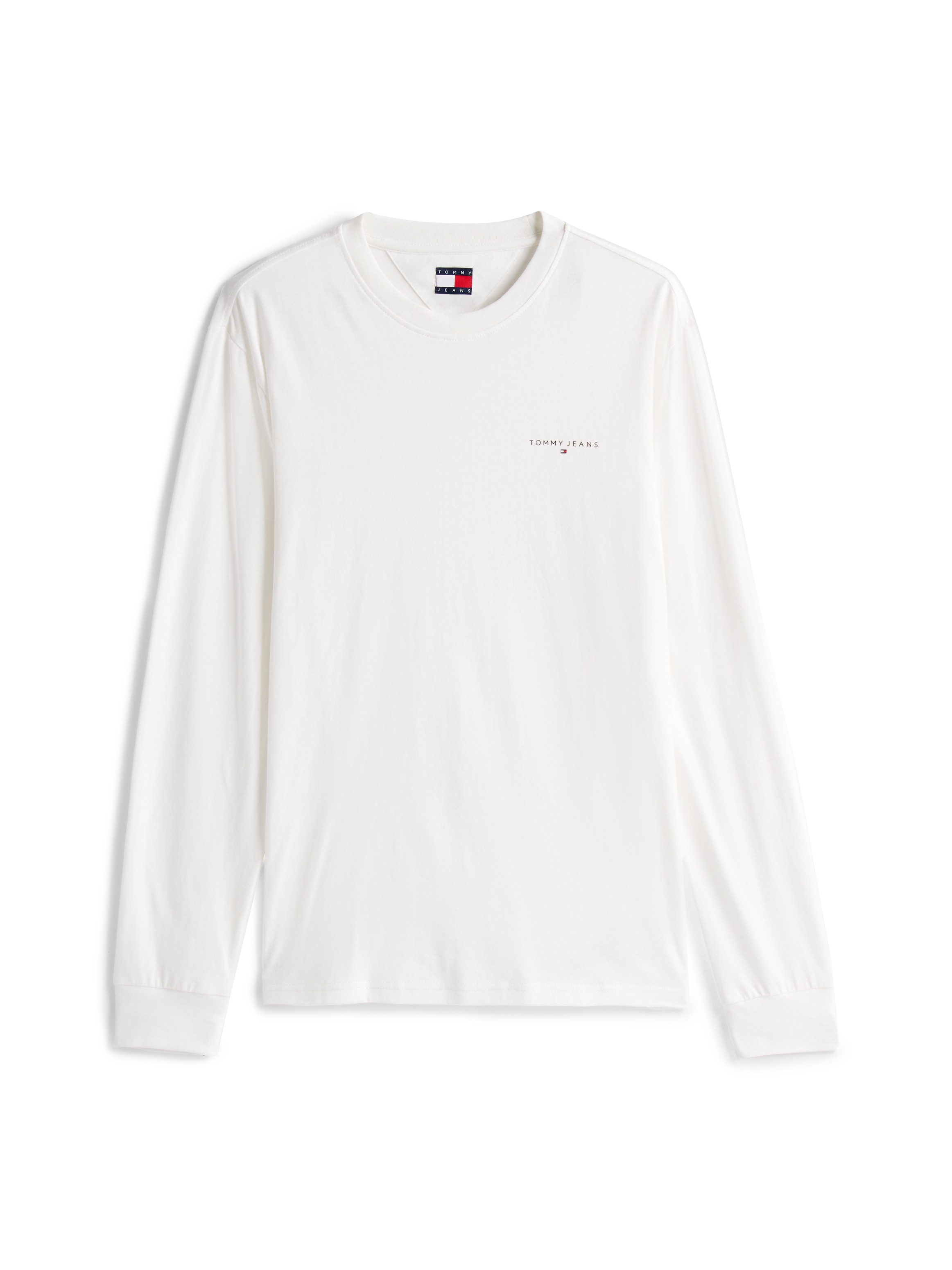 Tommy Jeans Langarmshirt »TJM SLIM CHEST LINEAR LS TEE EXT« Mit Rundhalsausschnitt