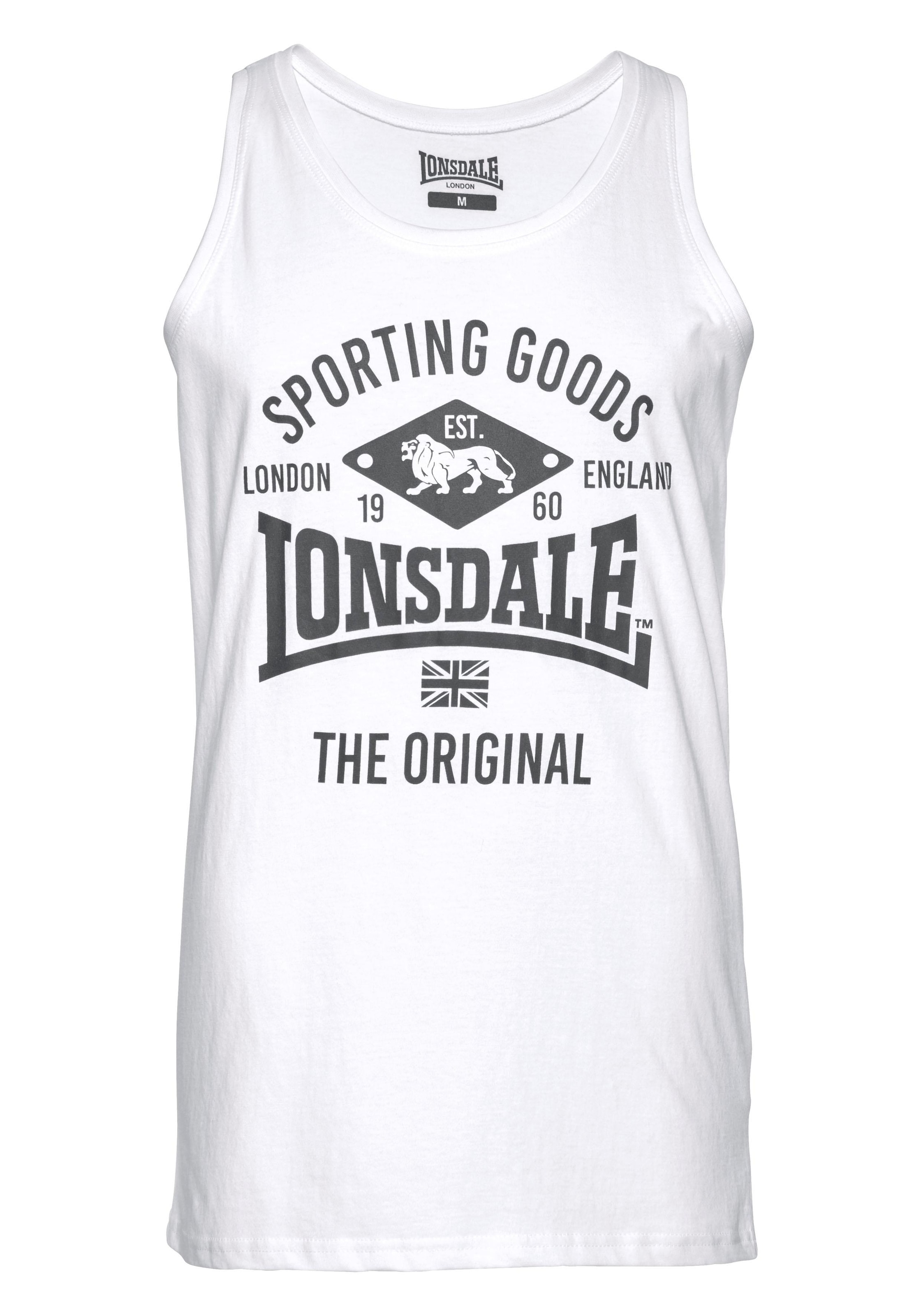 Lonsdale Tanktop, (Packung, 2 tlg., 2er-Pack)