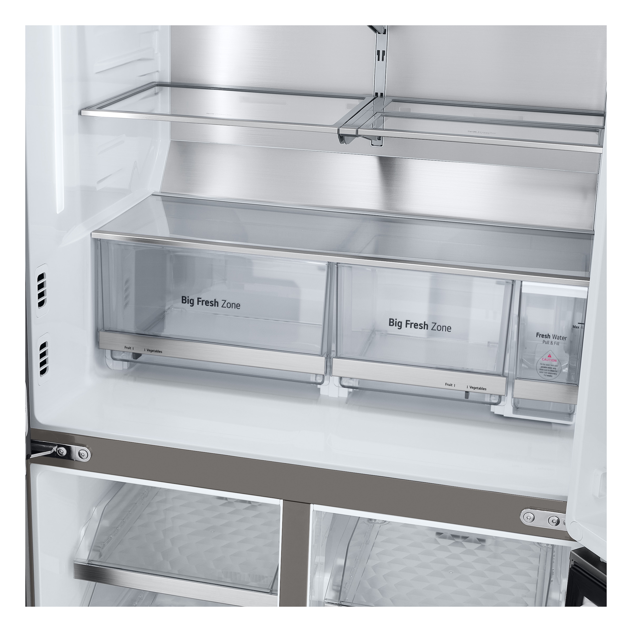 LG Multi Door InstaView® Multi-Door »GMG961MBKE« 179,2 cm hoch 91,4 cm breit