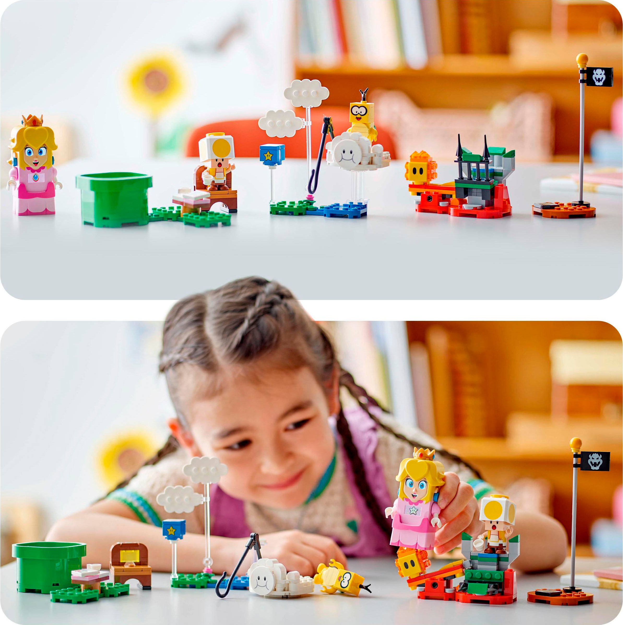 LEGO® Konstruktionsspielsteine »Abenteuer mit der interaktiven LEGO® Peach™ (71441), LEGO Super Mario«, (208 St.), Made in Europe