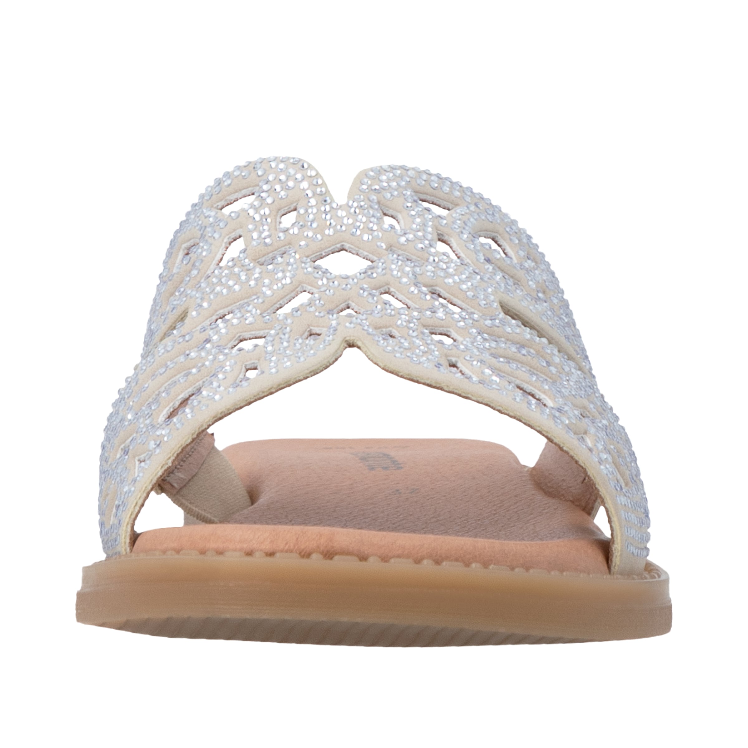 Remonte Pantolette  Sommerschuh mit Glitzersteine und Feel Soft-Ausstattung