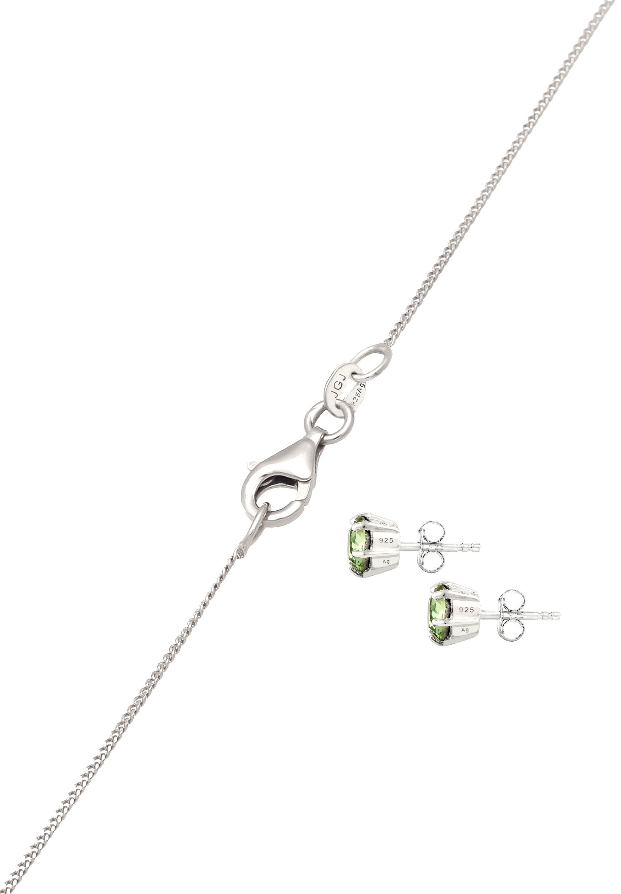 Elli Ohrring und Ketten Set »Schmuckset 925 Sterling Silber, mit Kristallen von Swarovski®« ()
