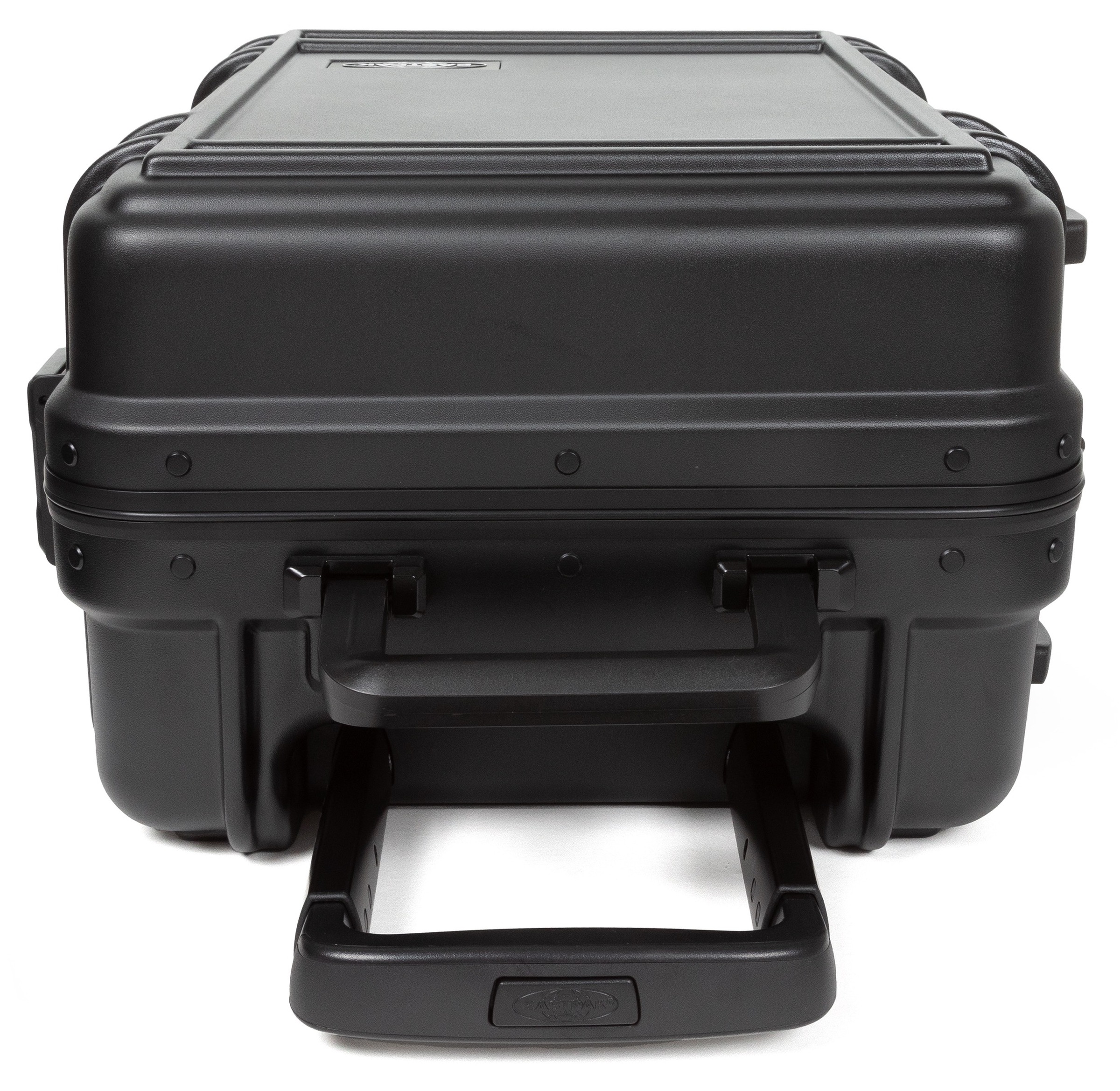 Eastpak Hartschalen-Trolley »RESIST'R CASE S BRUSHED METAL mit 30 Jahren Garantie«, 4 Rollen, Reisegepäck Handgepäck-Koffer TSA-Zahlenschloss