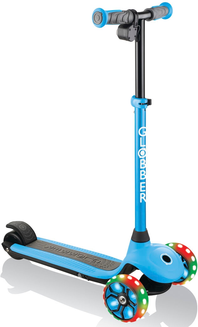 Globber E-Scooter »ONE K E-MOTION 4 PLUS, mit Leuchtrollen«