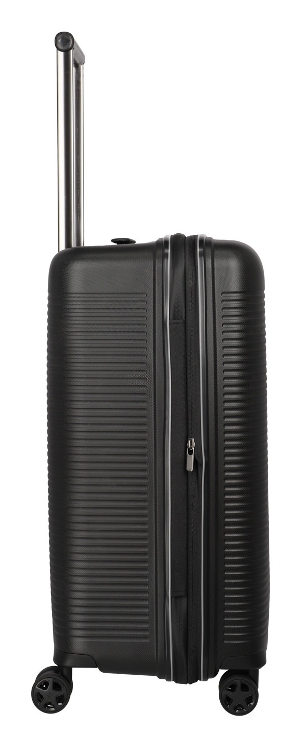 travelite Hartschalen-Trolley »ROOMER Trunk Reisekoffer Hartschale« 66 l 4 Rollen TSA-Schloss – robustes Reisegepäck im Trunk-Design