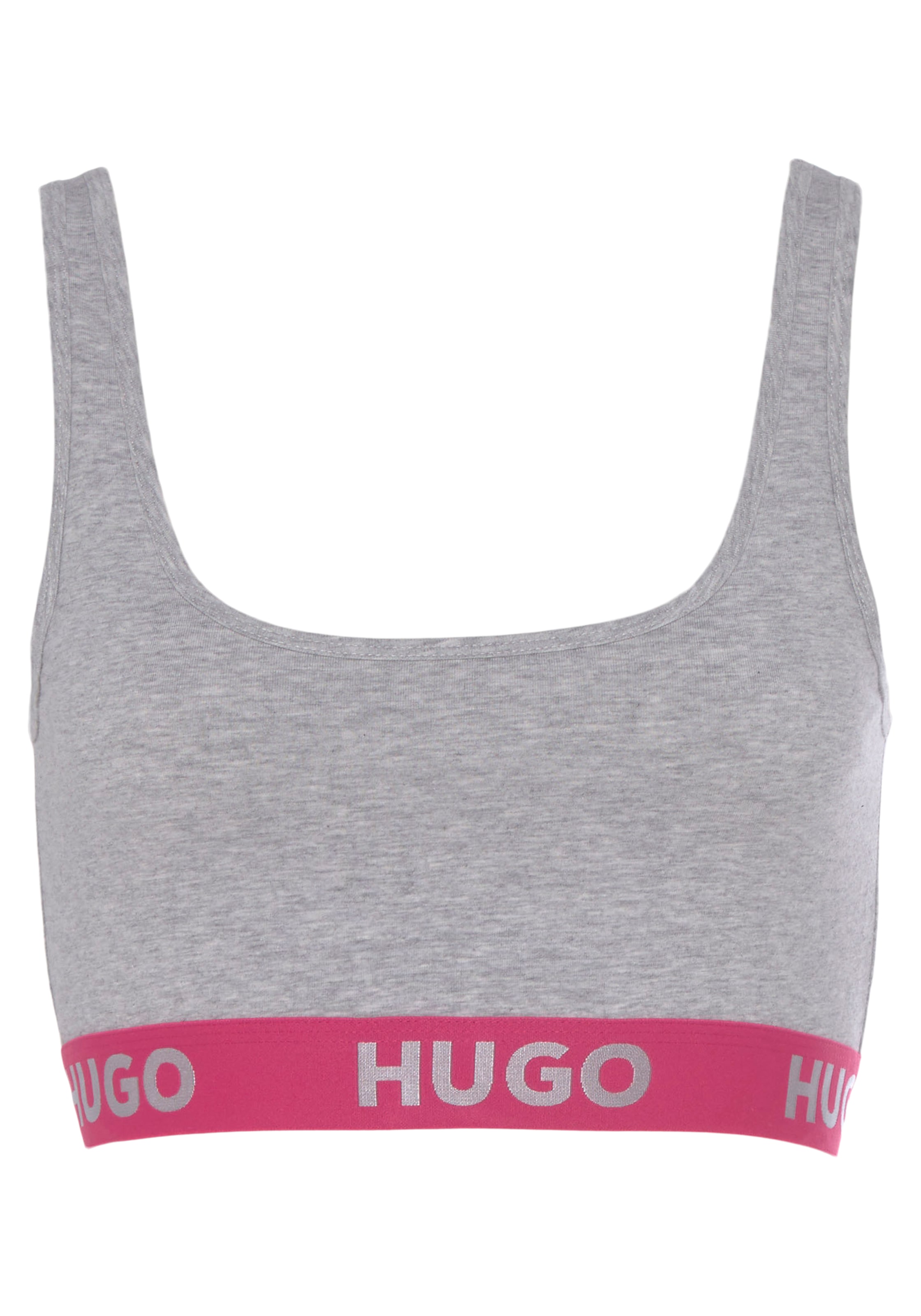 HUGO Bralette-BH »BRALETTE SPORTY LOGO«, mit elastischem Logobund bei ♕