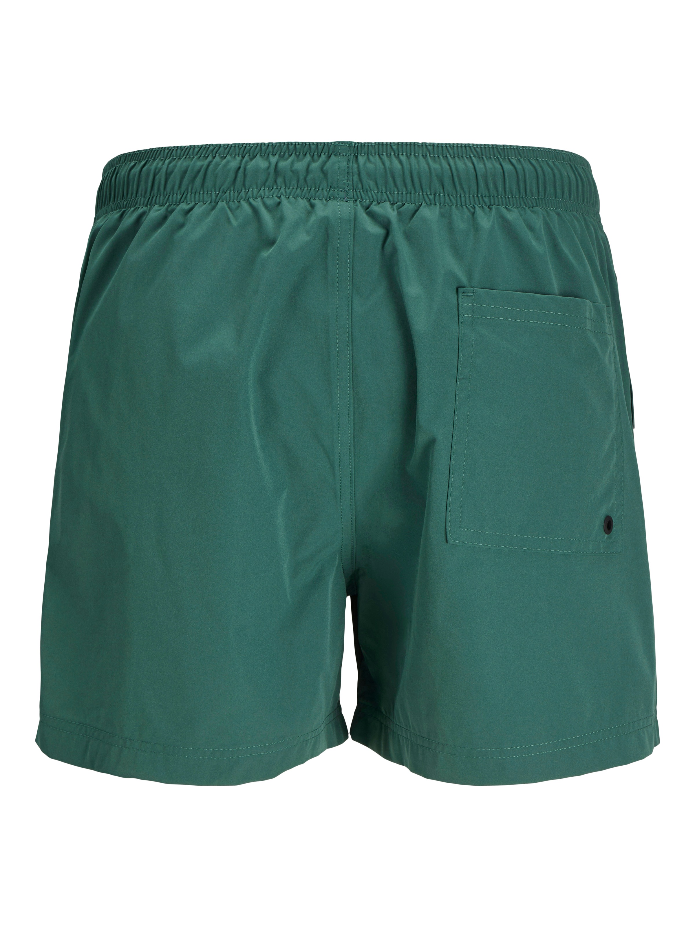 Jack & Jones Badeshorts »JPSTMAUI Badeshort mit elastischem Bund und normalem Schnitt«, unifarben, modisch, regular fit, Polyester
