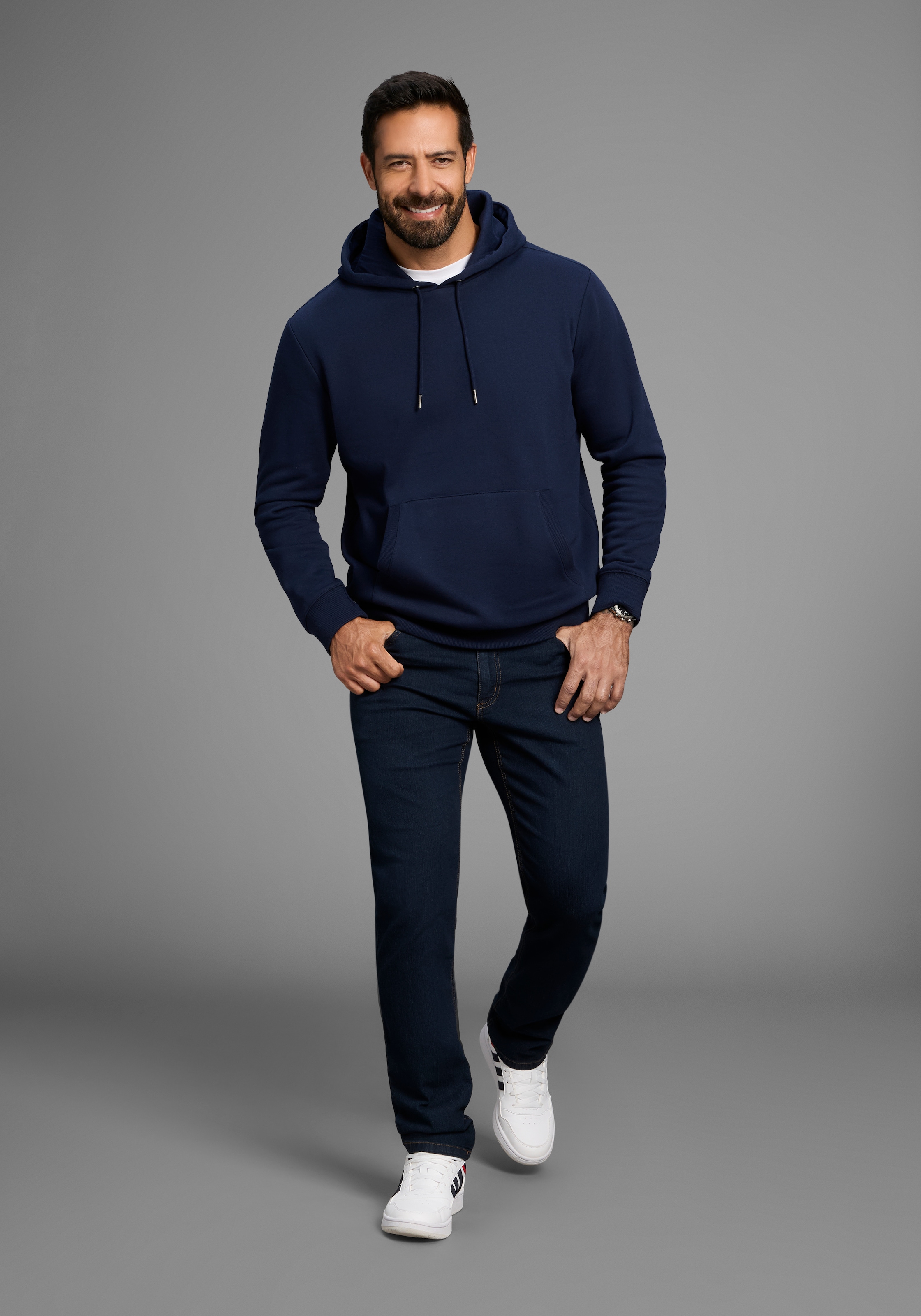 Man's World Kapuzensweatshirt, mit Kängurutasche