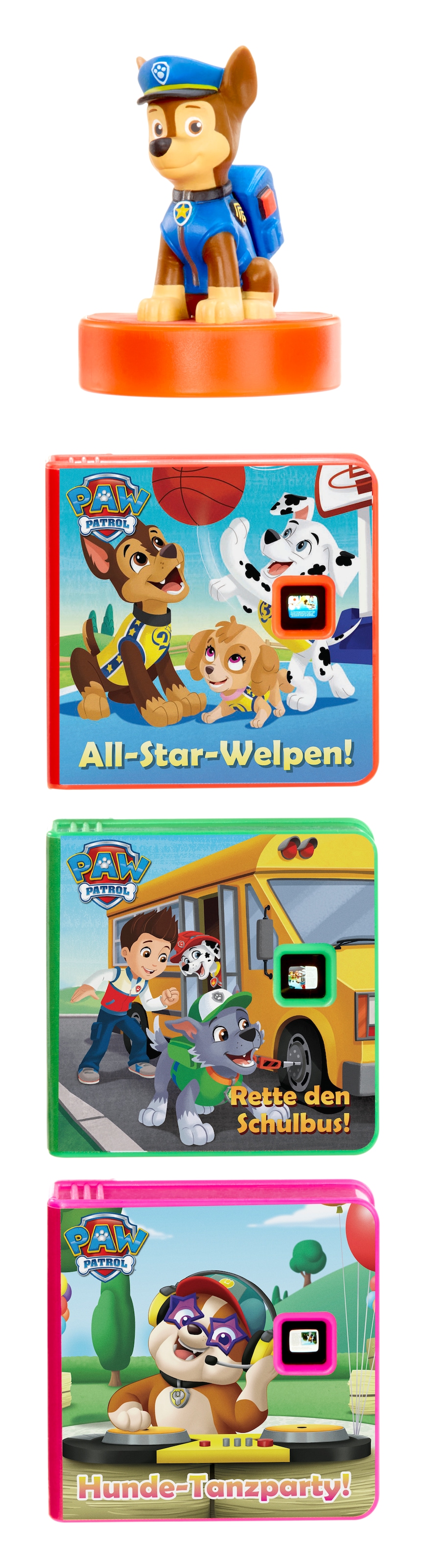 Little Tikes® Hörspiel »Story Dream Machine, Paw Patrol inkl. Helden-Kollektion« Kinderprojektor, inkl. 3 Kassetten mit Geschichten von PAW Patrol