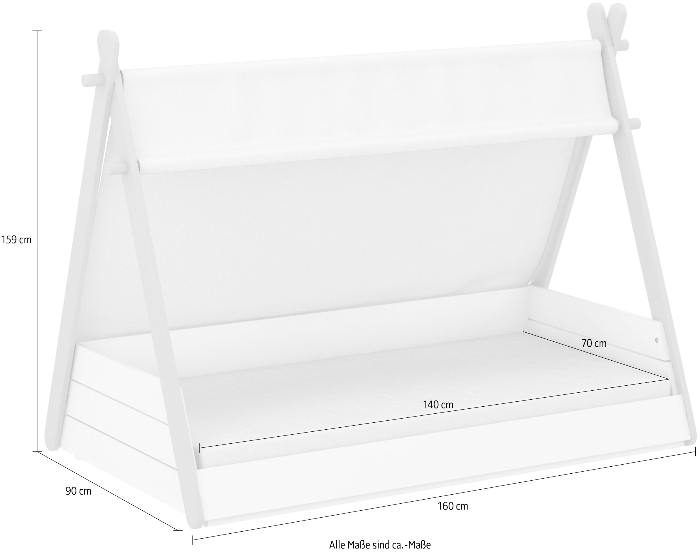 Demeyere GROUP Kinderbett »Totem« Baumhausbett