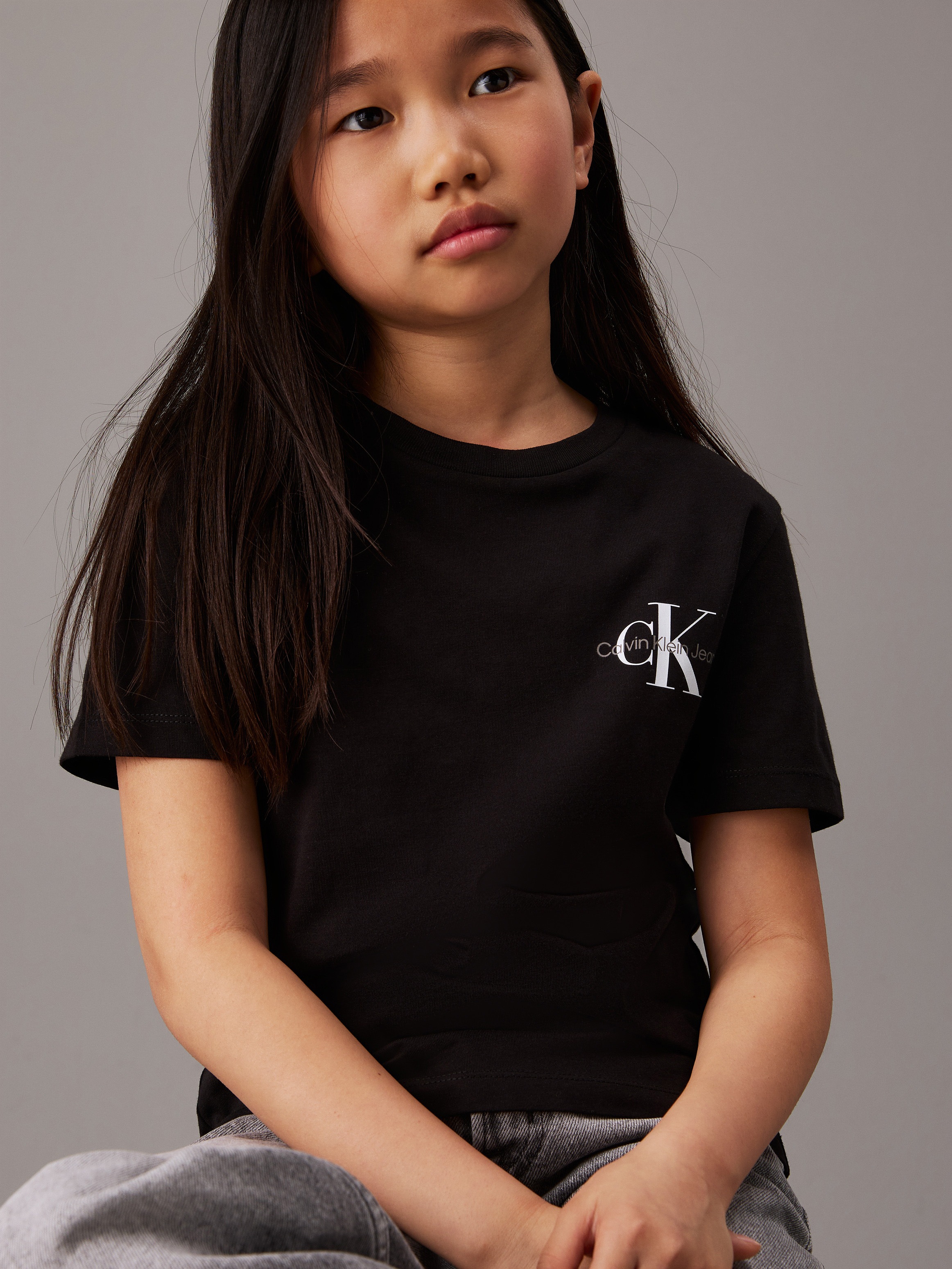 Calvin Klein Jeans T-Shirt »CHEST MONOGRAM T-SHIRT«, für Kinder bis 16 Jahre