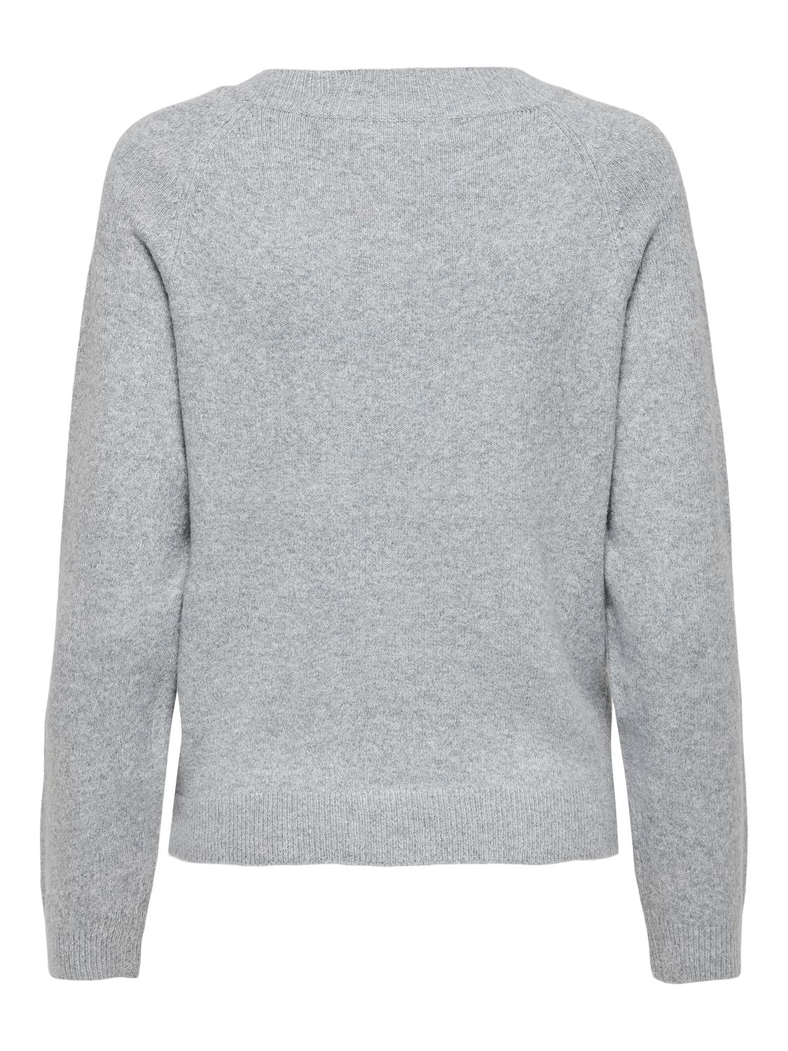 ONLY Rundhalspullover »ONLRICA LIFE L/S PULLOVER KNT NOOS«