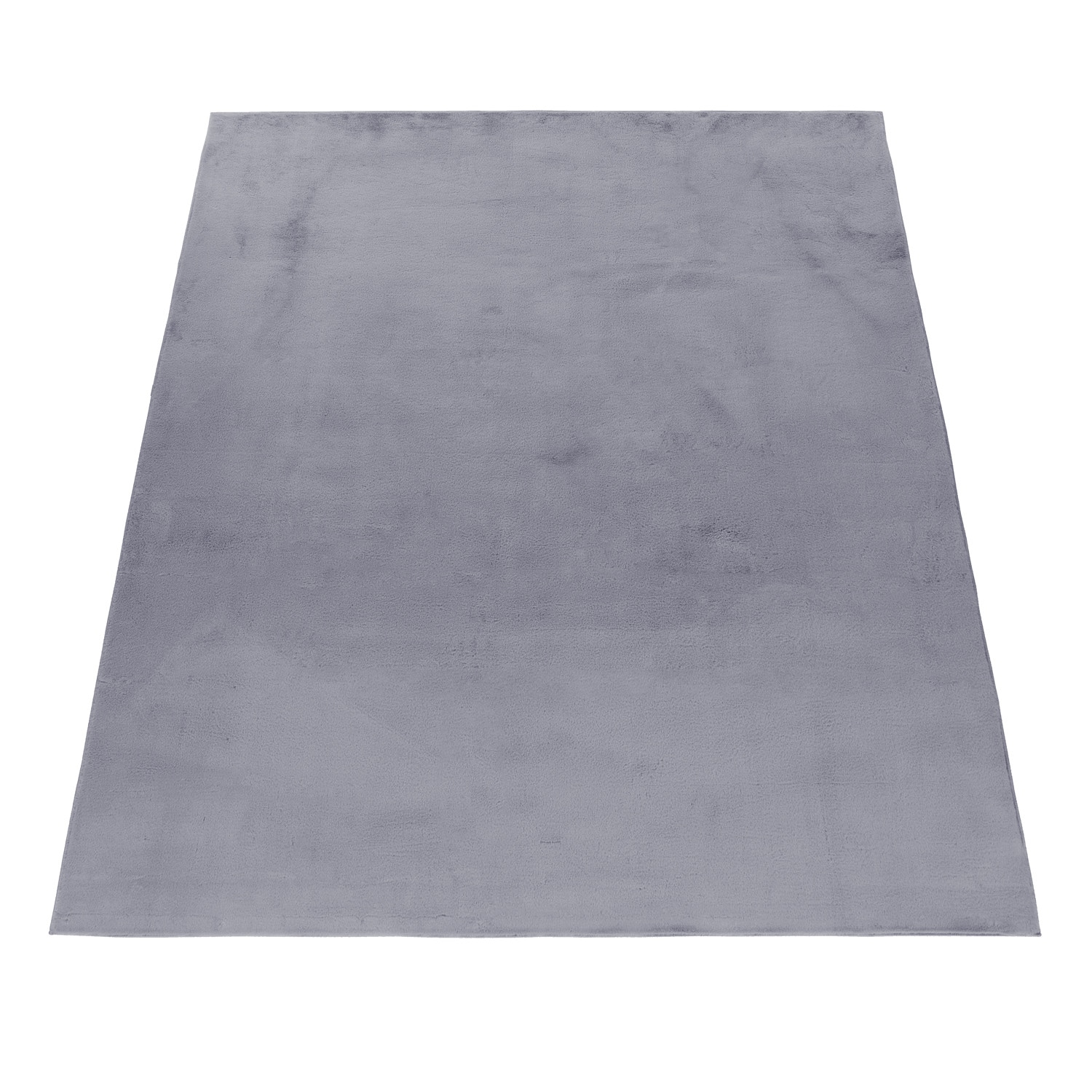 Ayyildiz Teppiche Hochflor-Teppich »POUFFY 5100«, rechteckig, 20 mm Höhe, Läufer, weicher glatter Softflor, Kaninchen Fell Haptik, waschbar