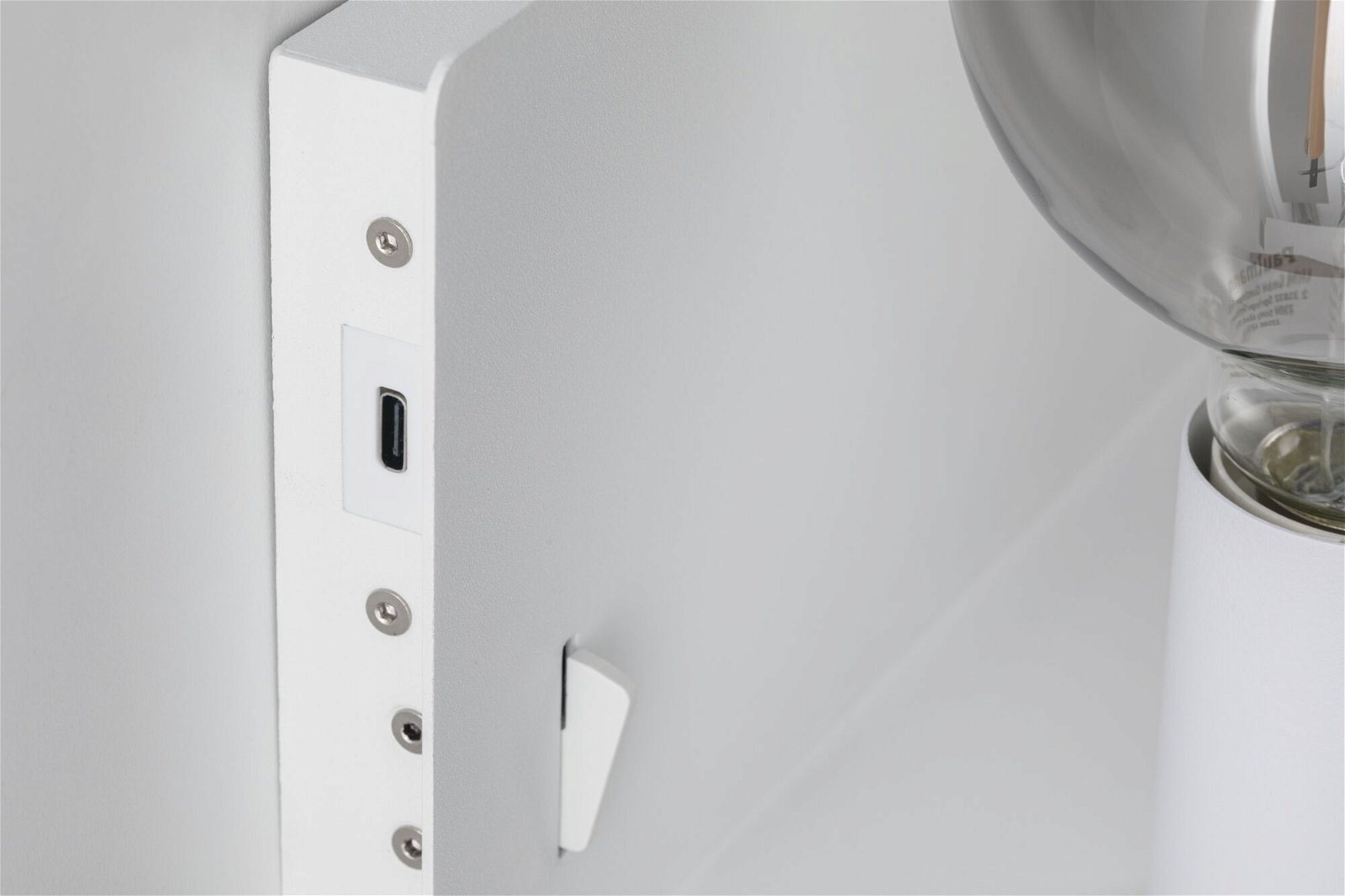Paulmann Wandleuchte »Devara max. 1x40W USBC 230V Metall«, 1 flammig, Leuchtmittel E27 | ohne Leuchtmittel, E27