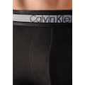 Calvin Klein Boxer »Cooling«, (3 St.), fein gestreifter Taillenbund
